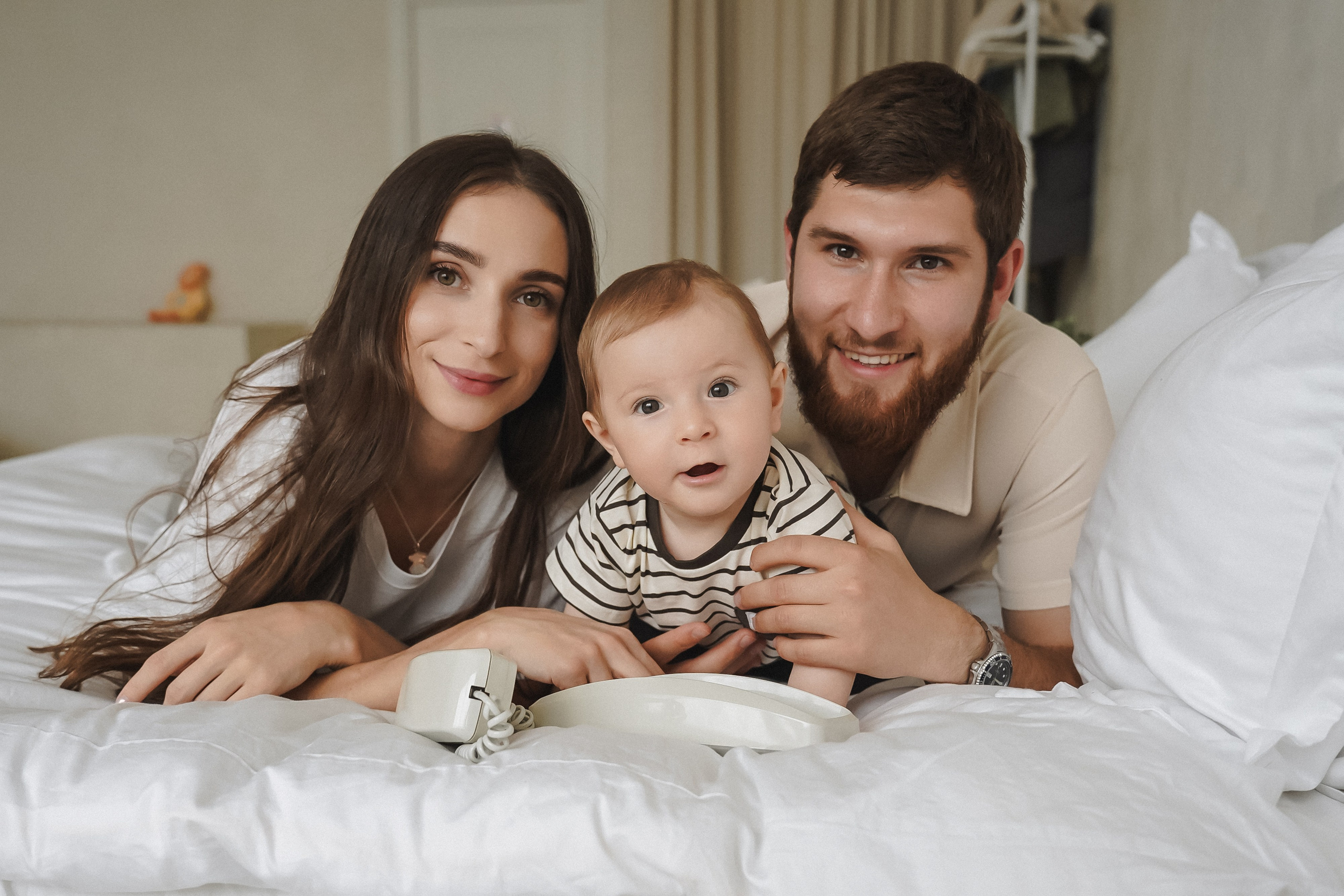 Ира, Вадим и Лёва. Свадебный фотограф в Москве Яна Деньгина