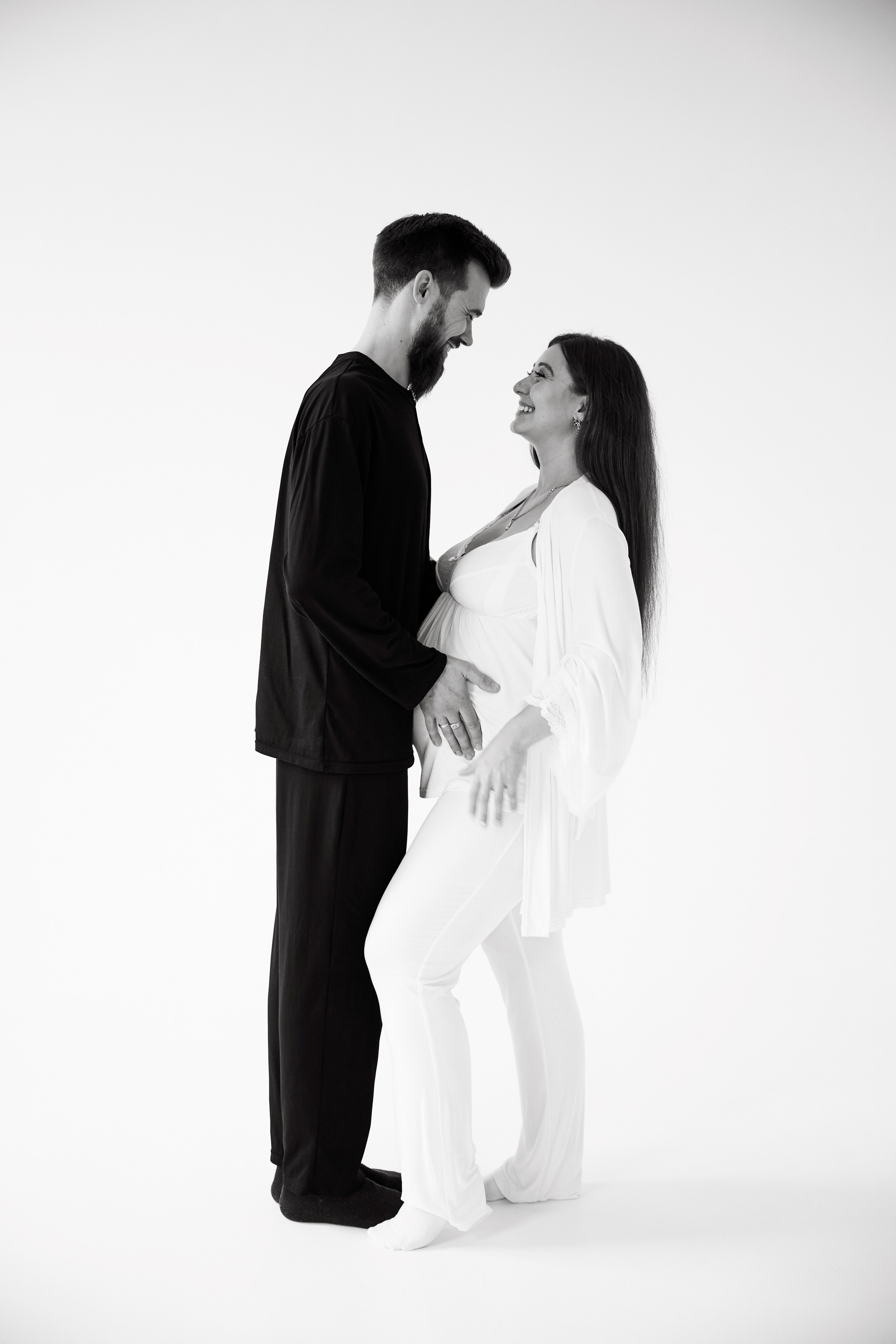 Фотосессия беременности в студии. Портретный, семейный, свадебный фотограф в Магадане — Екатерина Литвин