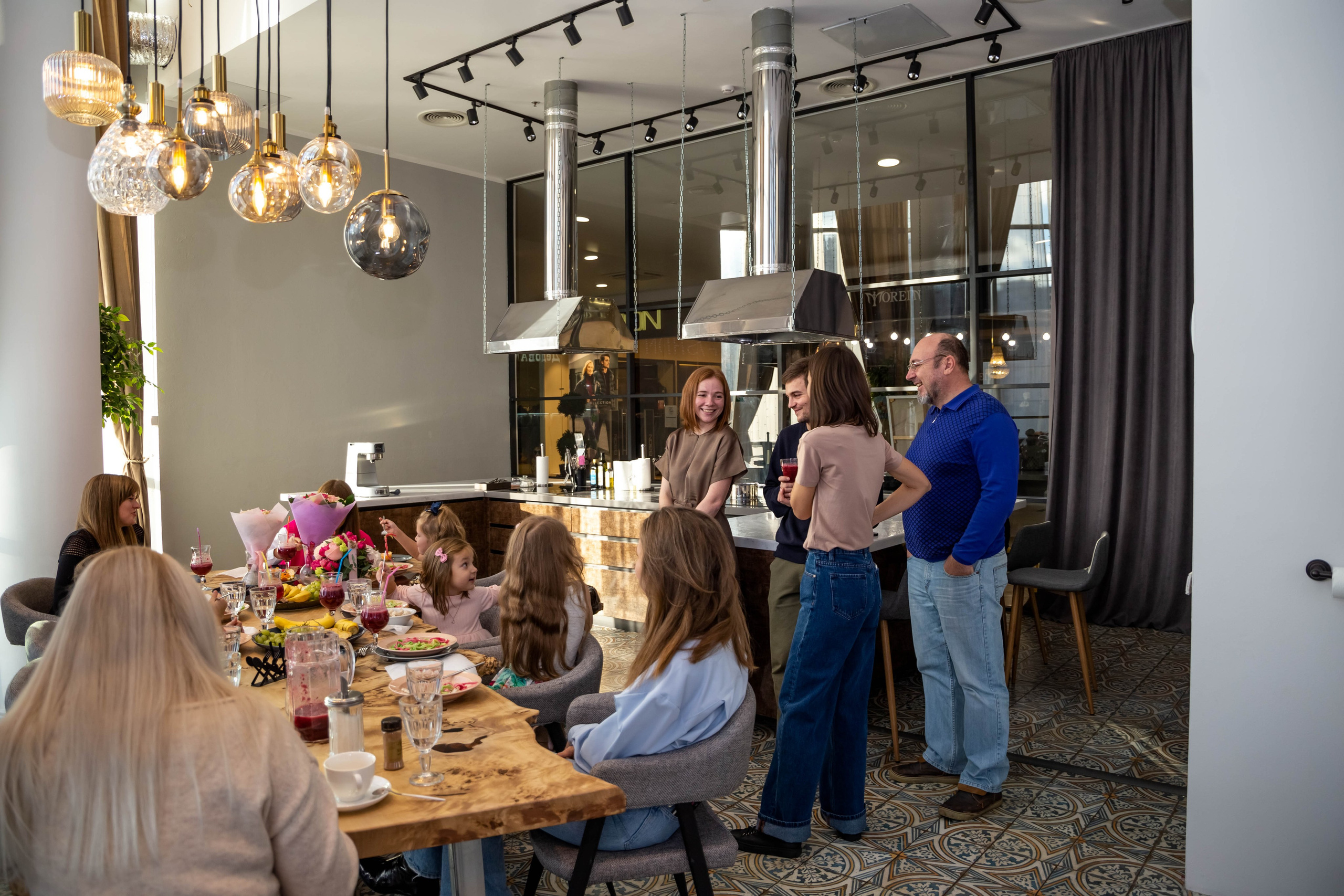 Праздник в кулинарной студии. Фотограф в Одинцово, Москве