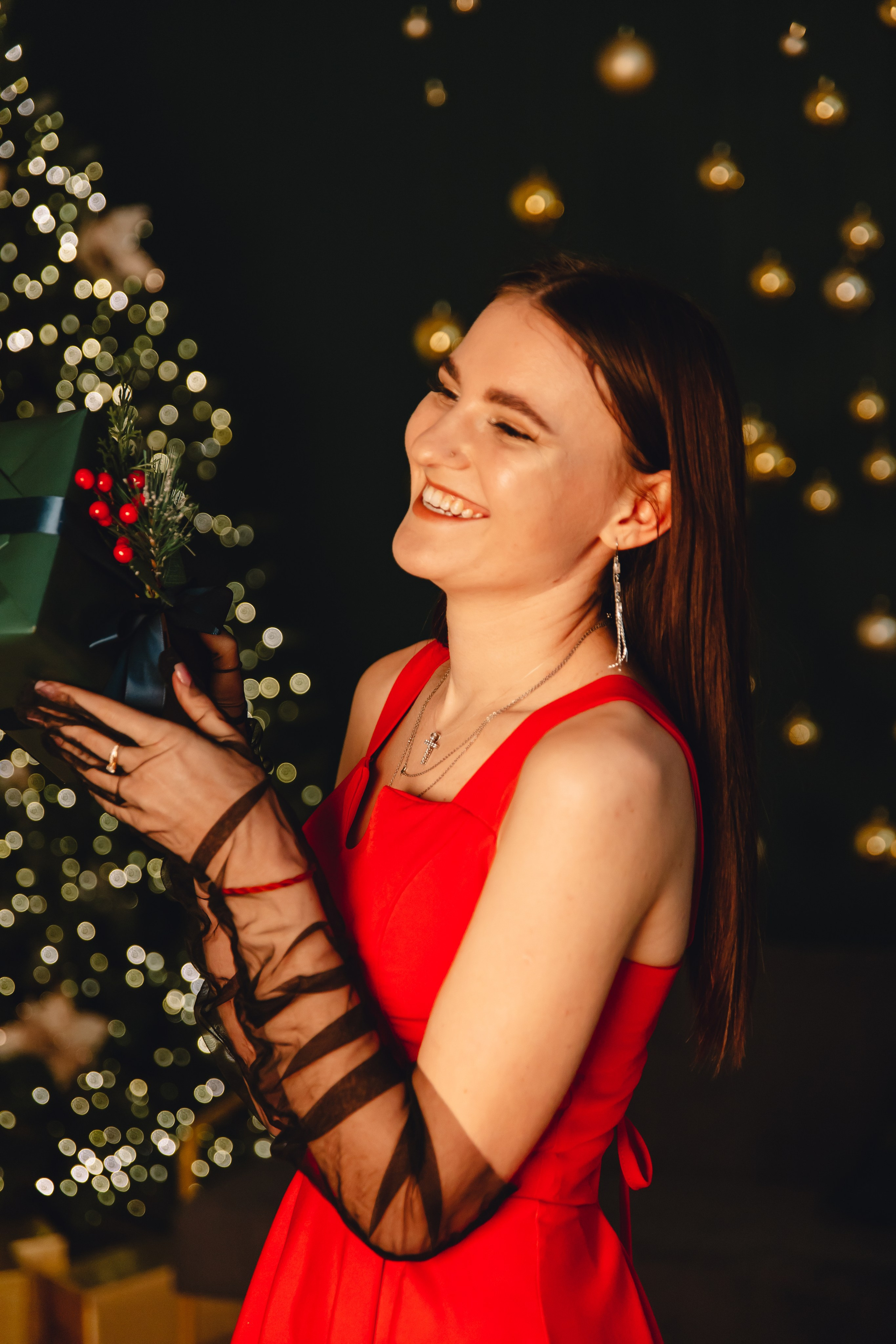 Лера. Индивидуальная новогодняя фотосессия. Фотограф во Владивостоке. Юрганова Анна