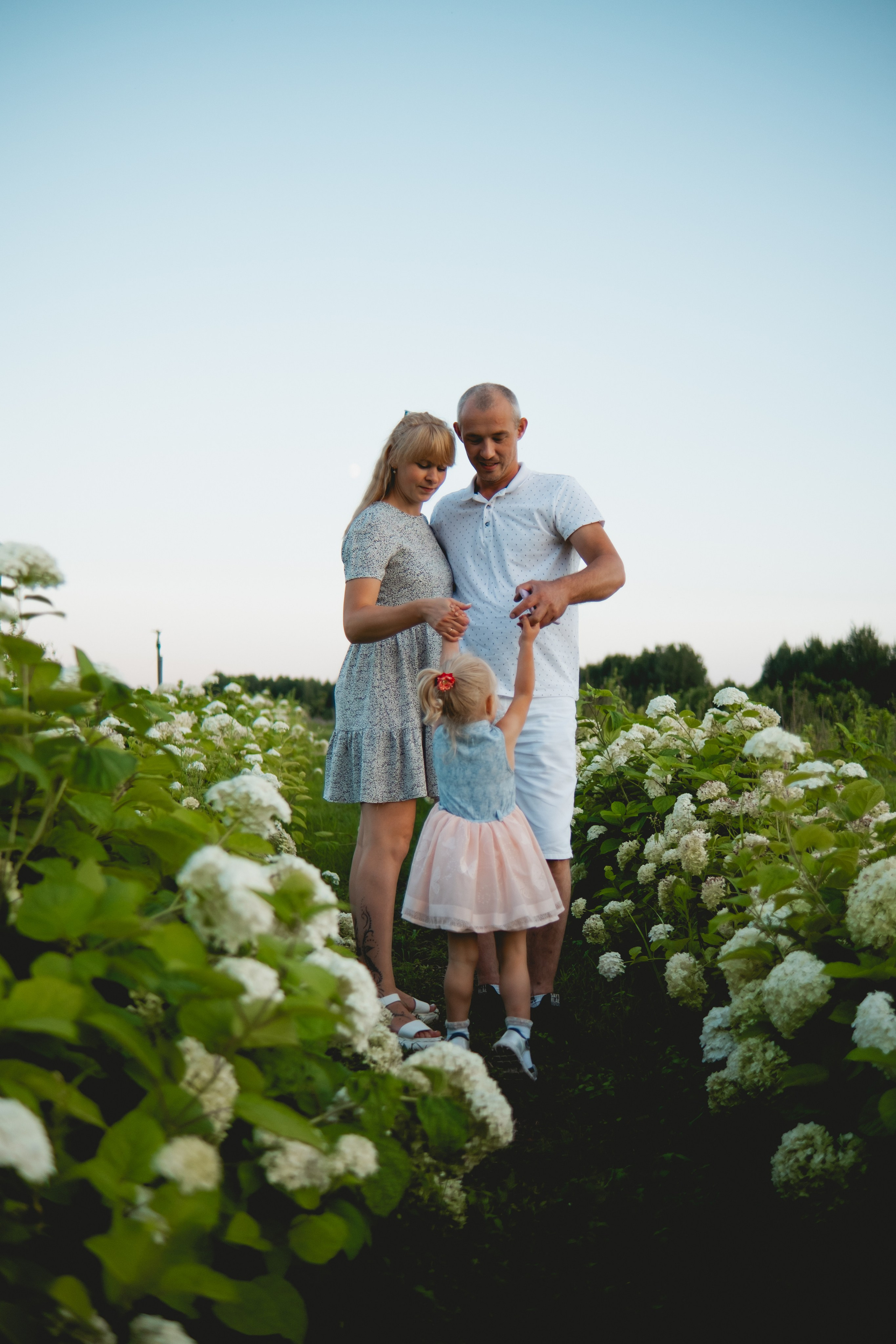 Семейная съемка в лованде. Nattie.ph