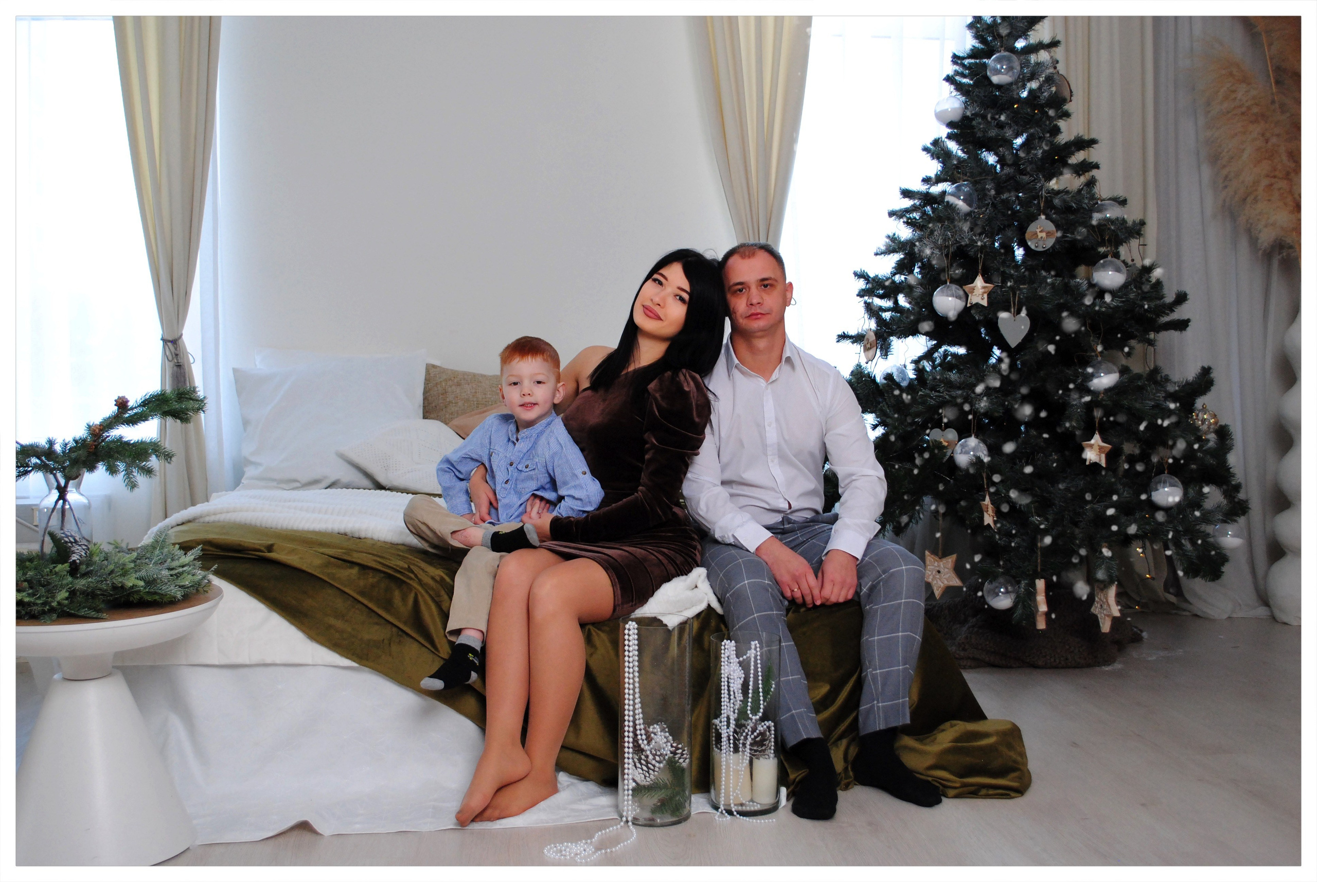 Елизавета и семья. Фотограф Мария Мусаелян