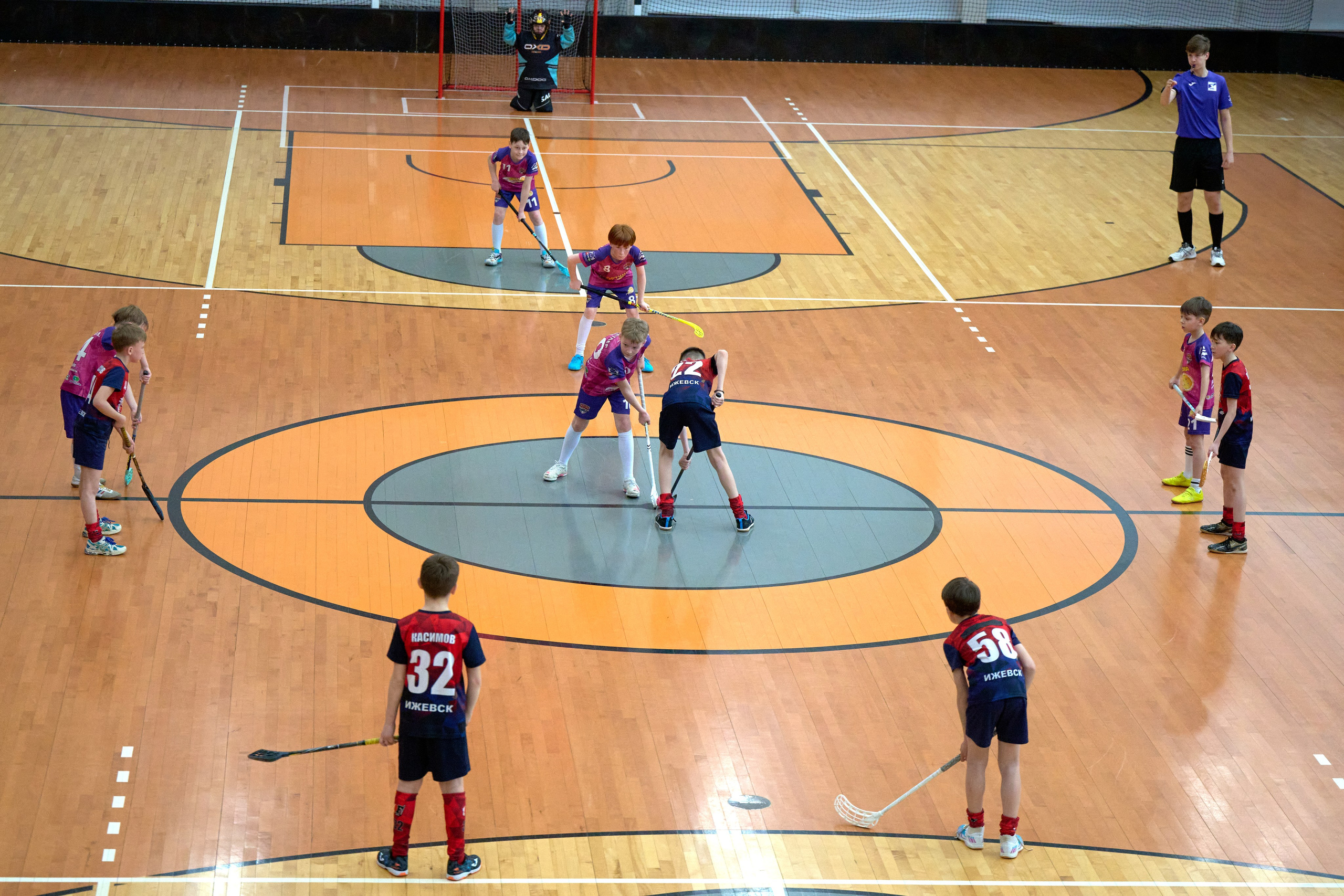 Турнир по флорболу 2025 Ника в Ижевске. Спортивный репортажный фотограф в Ижевске Сергей Мерзляков
