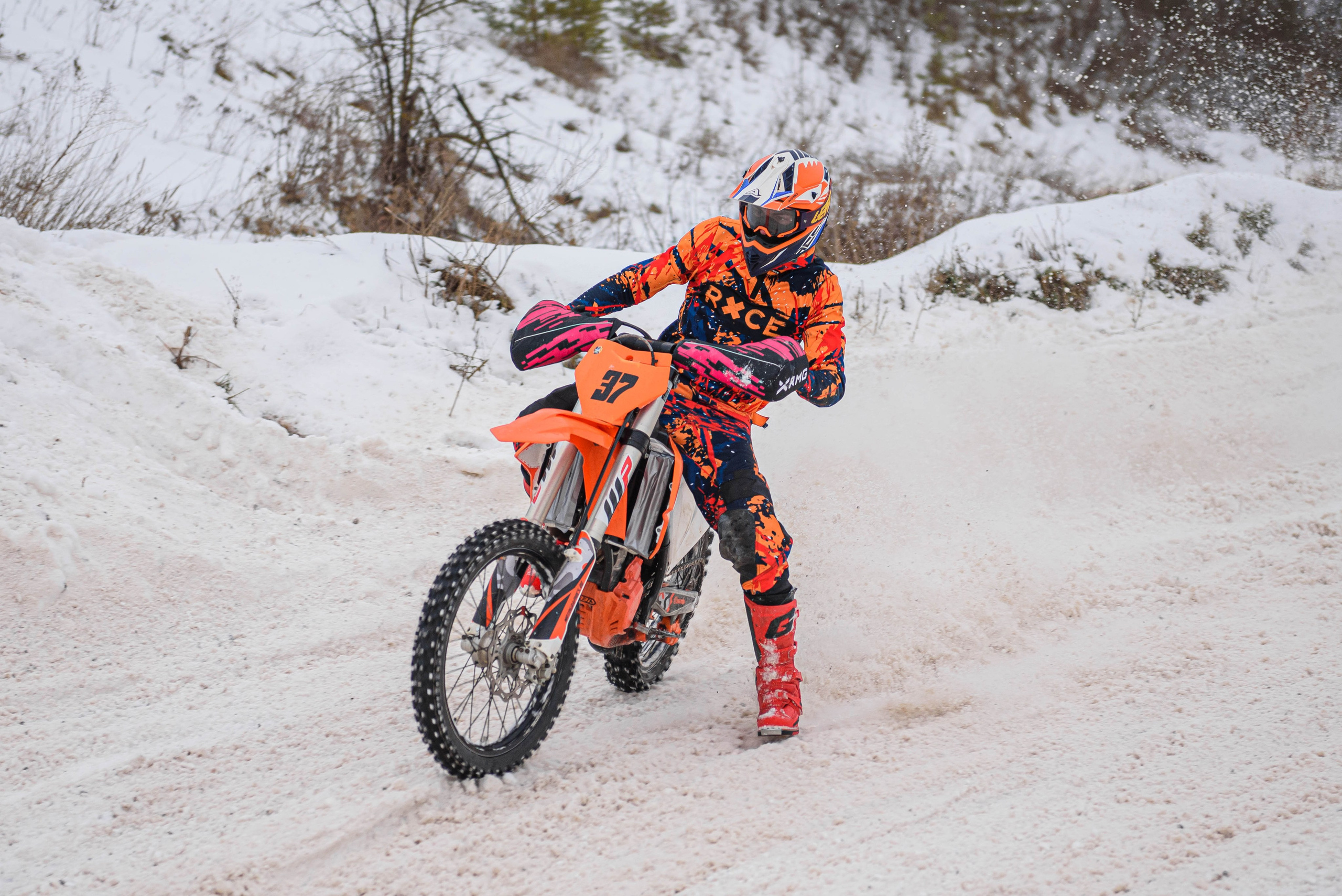 Предновогодняя тренировка в Павлово. Мотофотограф в Нижнем Новгороде Динара Зуйкова