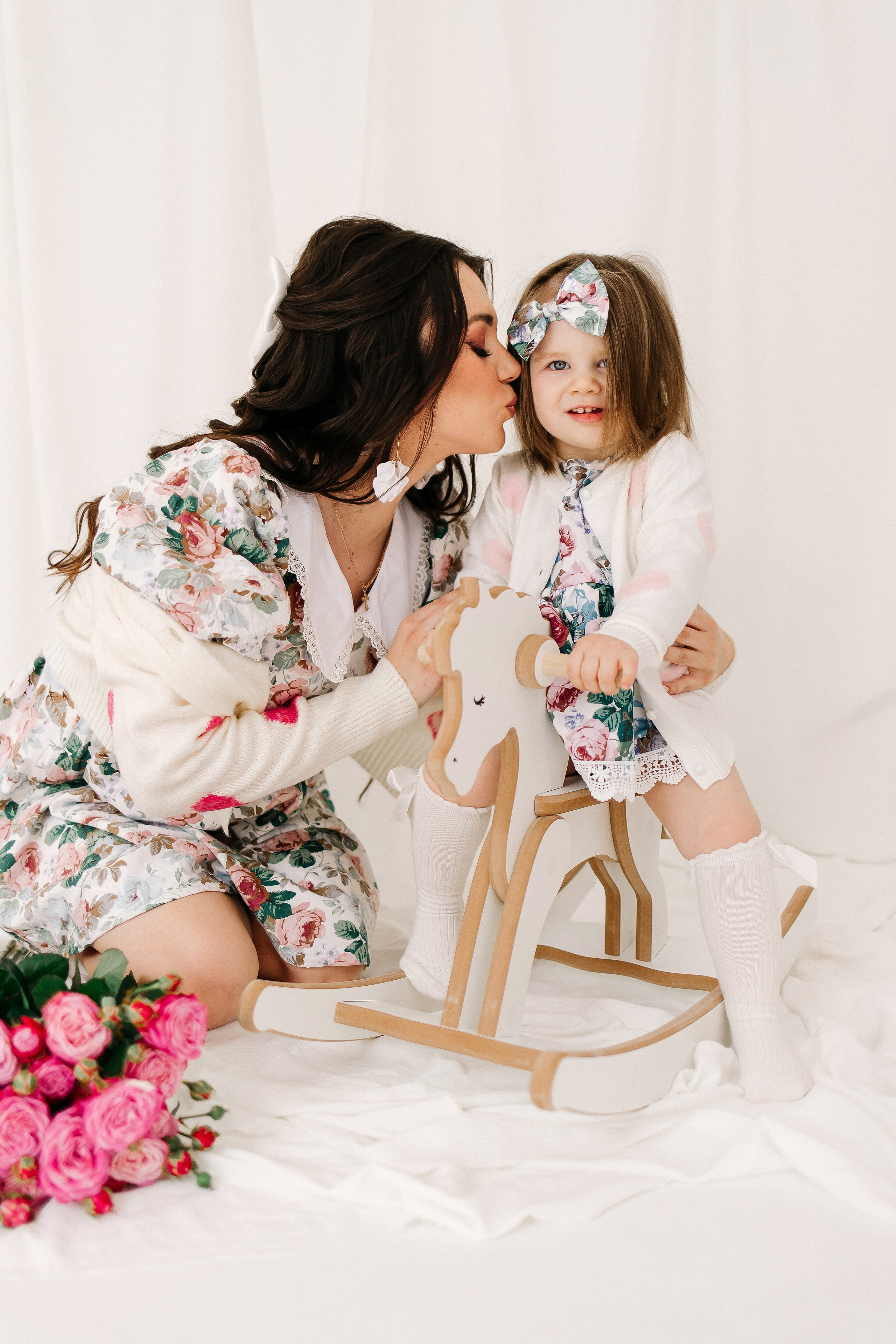 Мама и дочь. Свадебный фотограф Кропоткин Краснодар