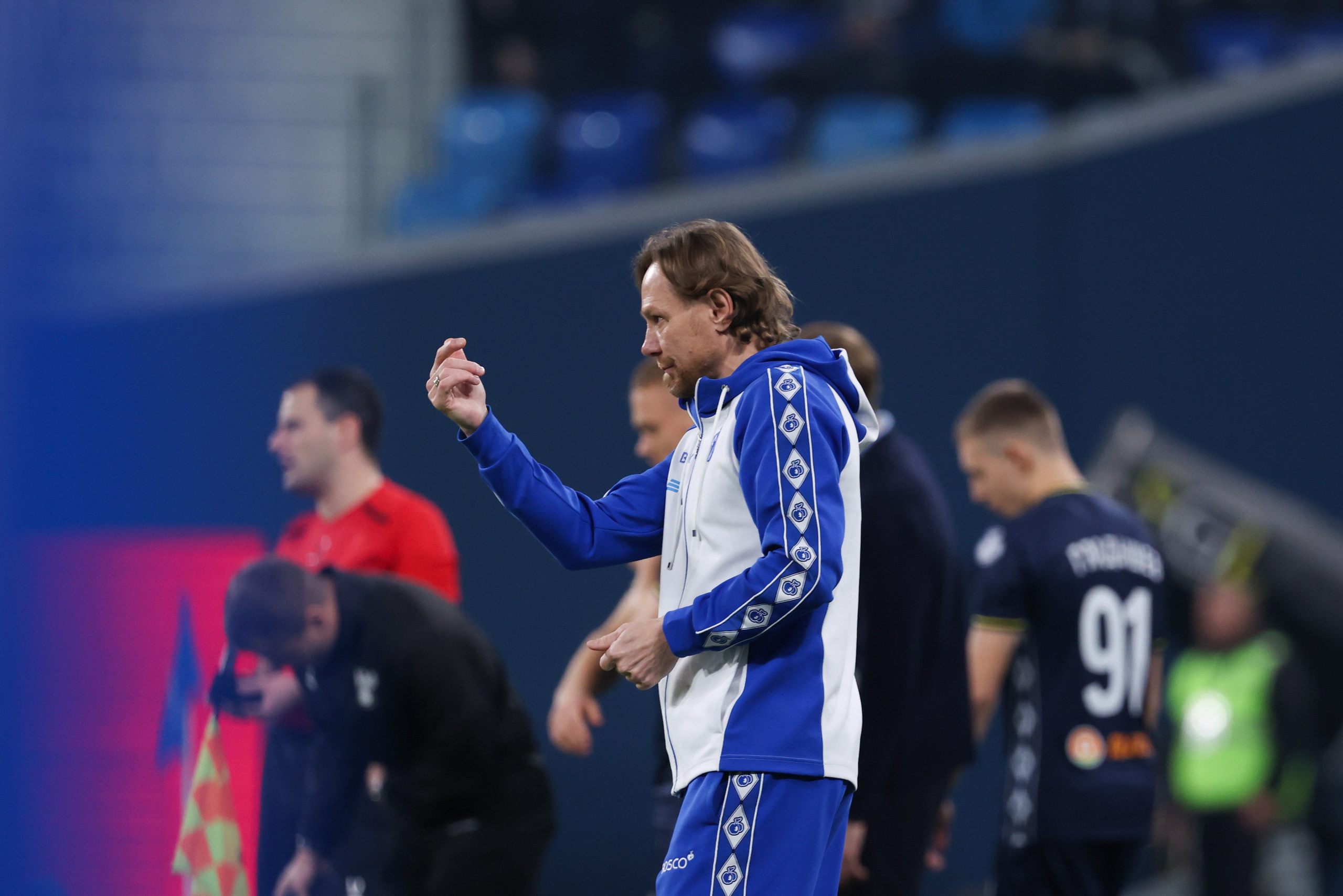 ФК «Зенит — ФК «Динамо» Москва 05.11.2025. Спортивный и репортажный фотограф Антон Тереханов