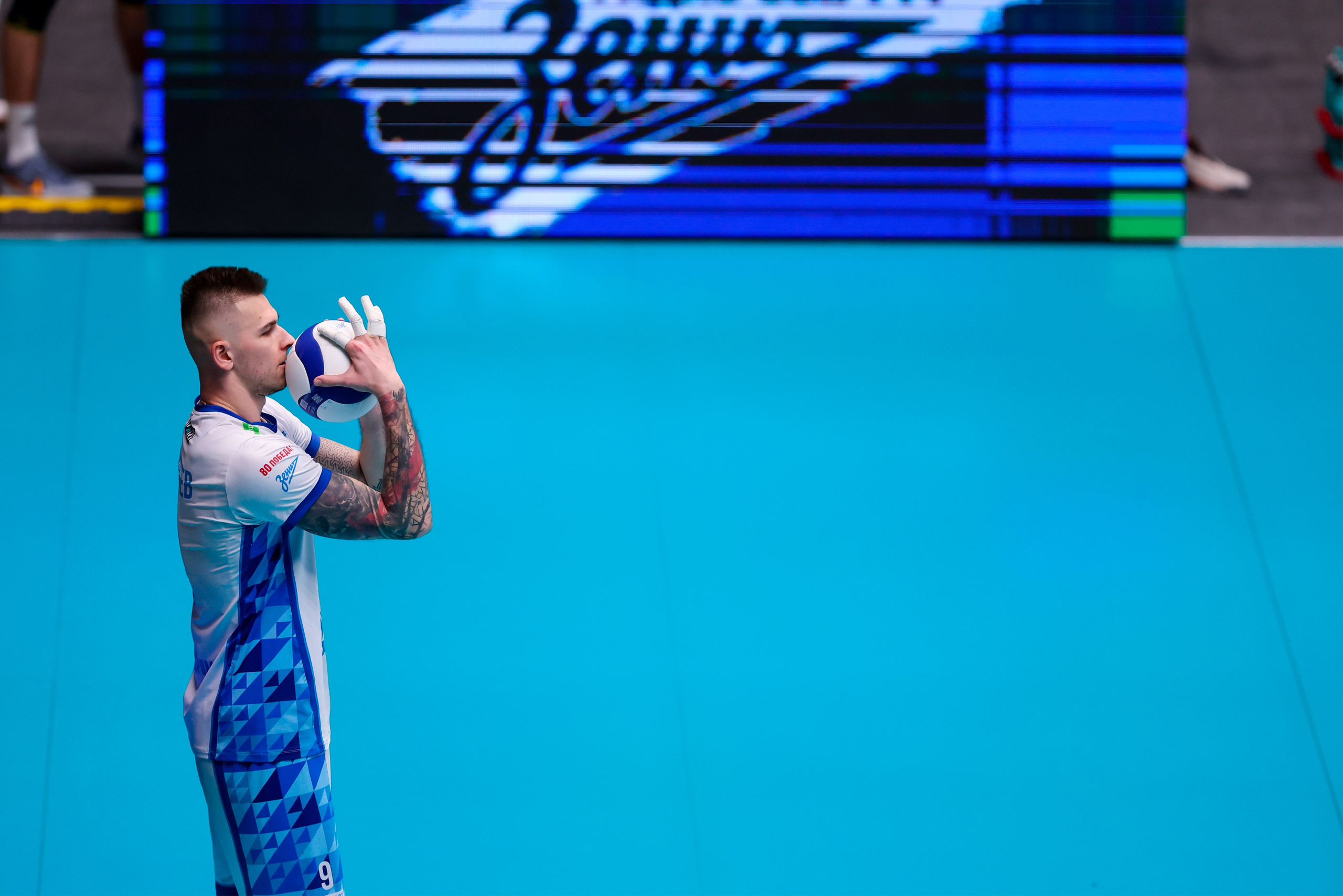 ВК Зенит — ВК Белогорье 08.04.2025. Спортивный и репортажный фотограф Антон Тереханов