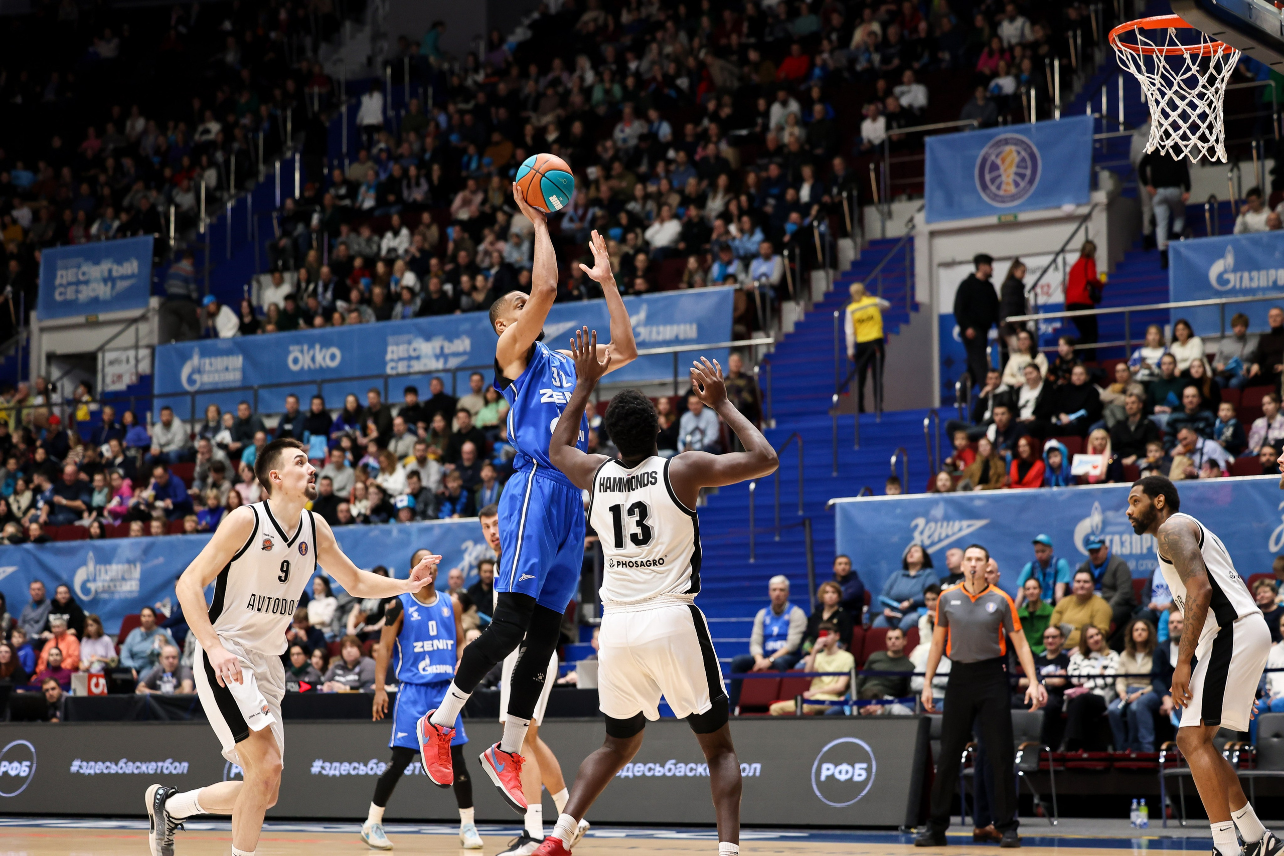 Зенит-Автодор 14.01.2024. Спортивный и репортажный фотограф Антон Тереханов