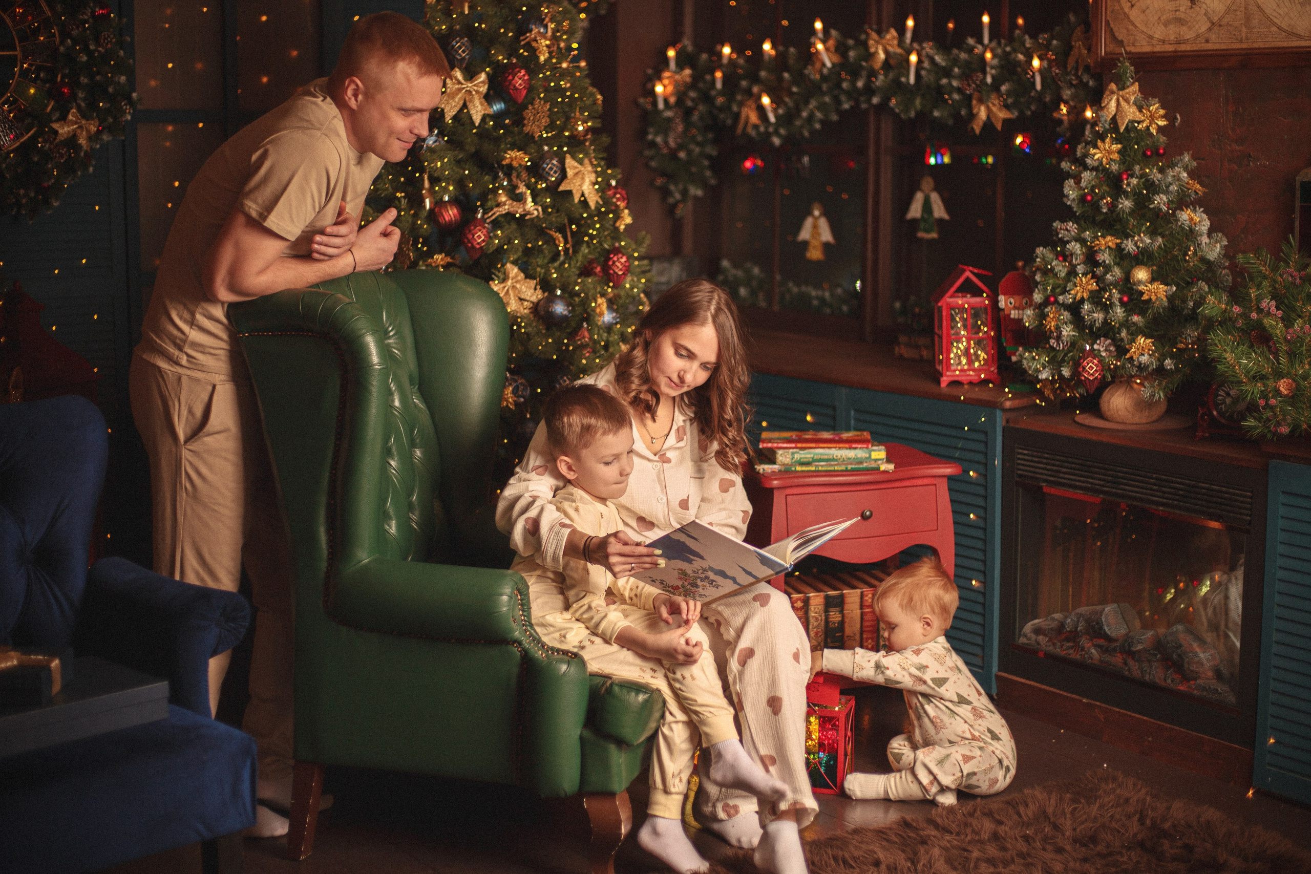 Новогодние фото. Фотограф беременности и семейных историй в Москве Юлия Варт