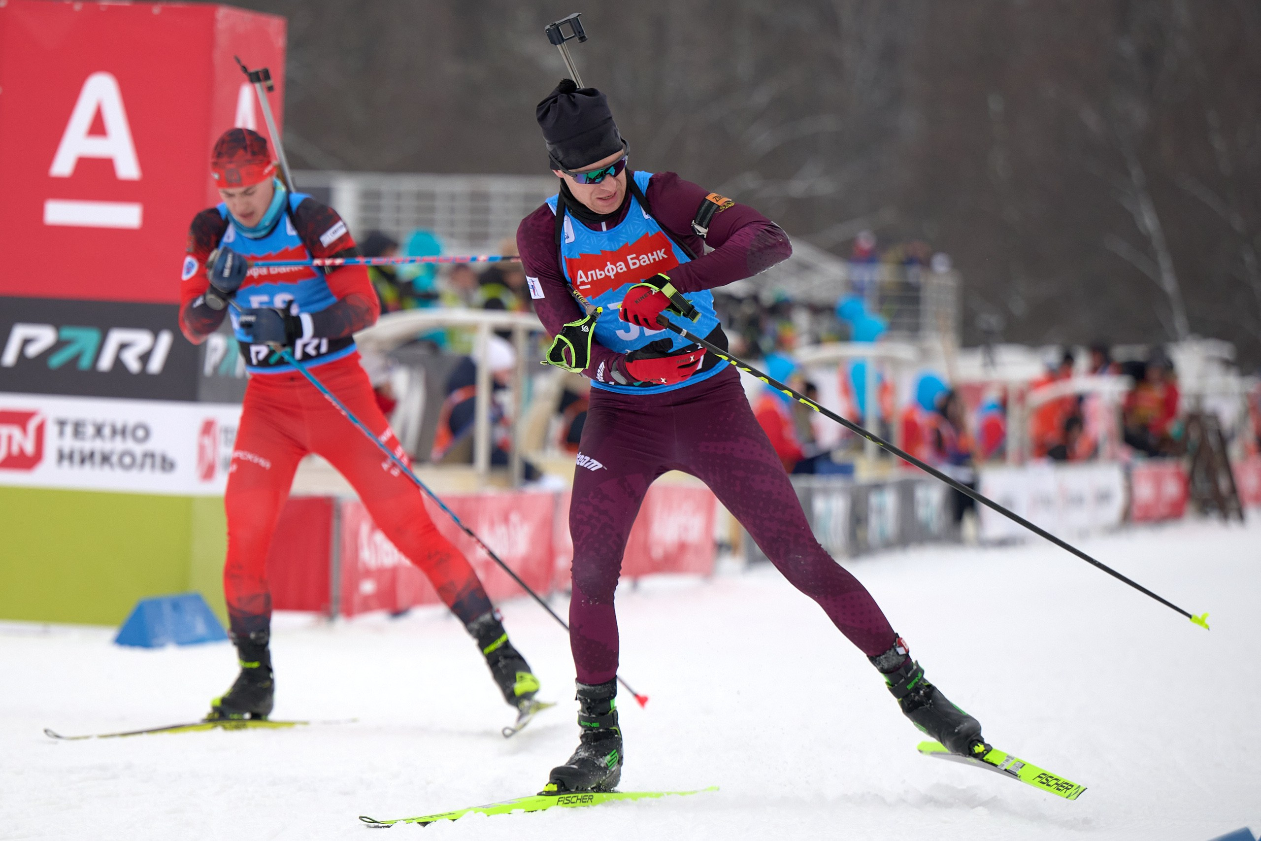 Биатлон. Чемпионат России — 2024/2025, 3-й этап, Ижевск. Ижевская винтовка. Спортивный репортажный фотограф в Ижевске Сергей Мерзляков