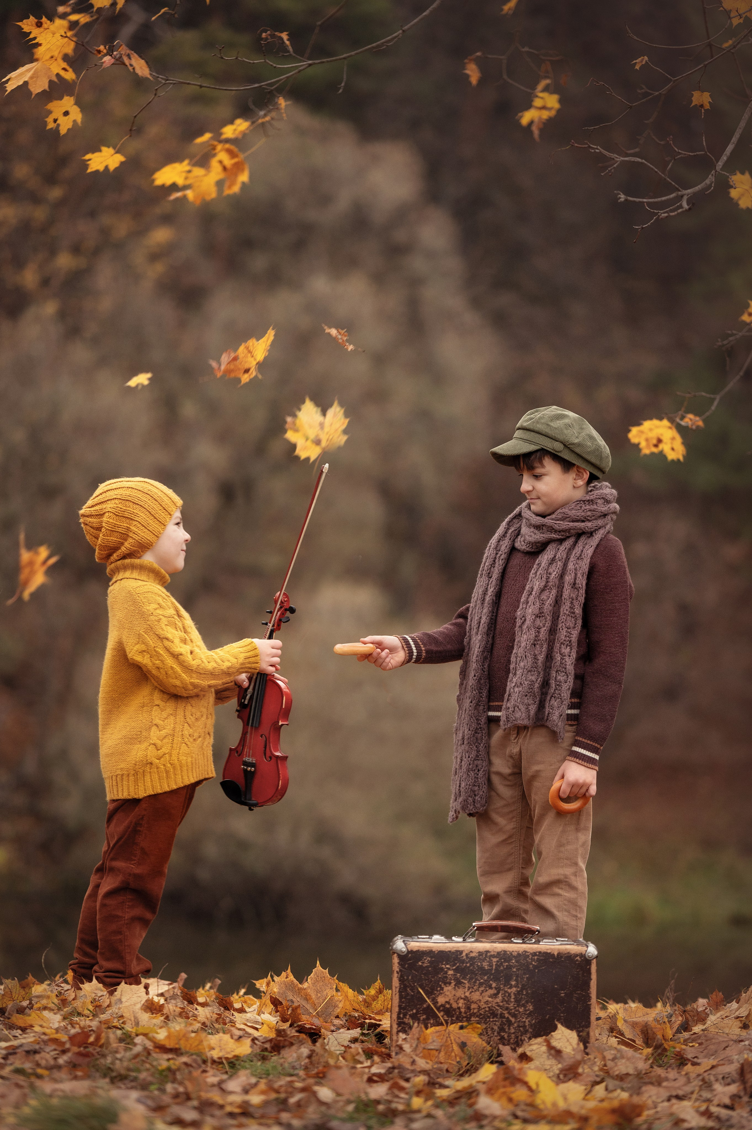 Маленькие музыканты. Детский и семейный фотограф