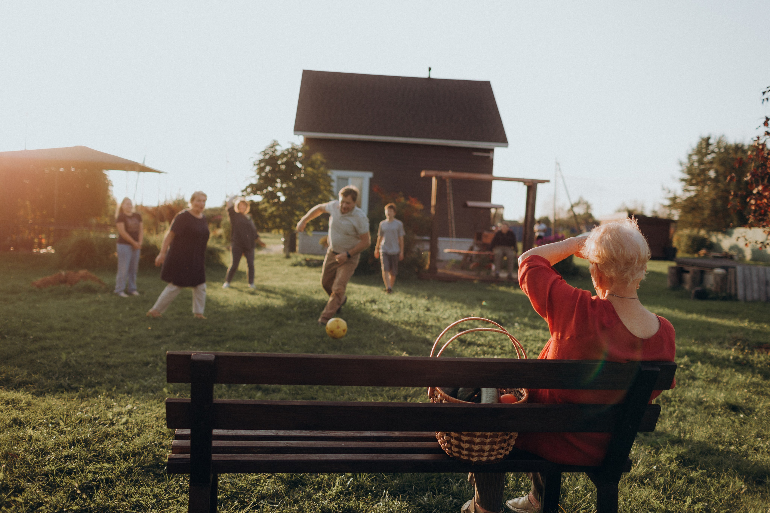 Семейная фотосессия с бабушками и дедушками. Семейный фотограф в Санкт-Петербурге — Лена Тимина
