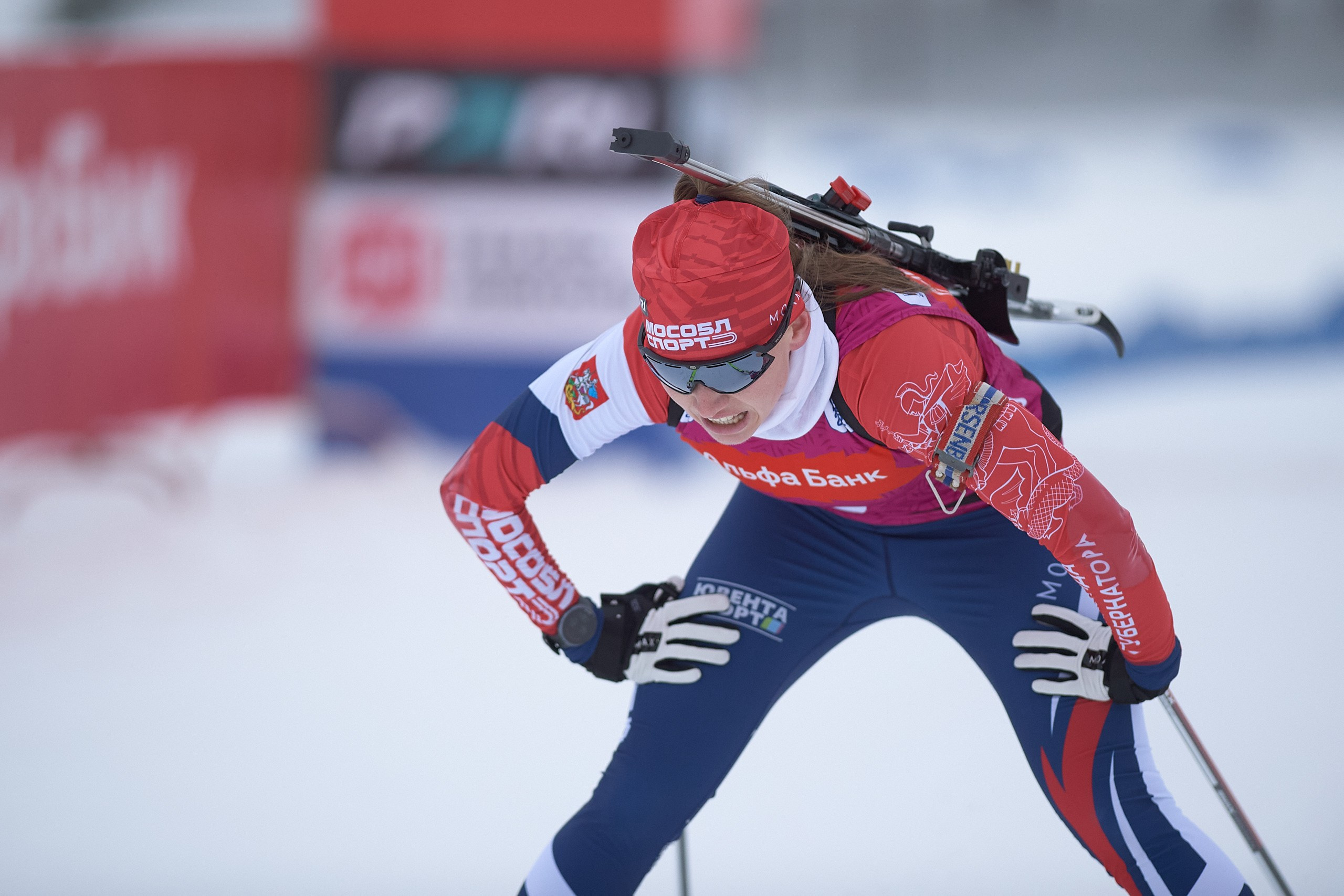 Биатлон. Чемпионат России — 2024/2025, 3-й этап, Ижевск. Ижевская винтовка. Спортивный репортажный фотограф в Ижевске Сергей Мерзляков