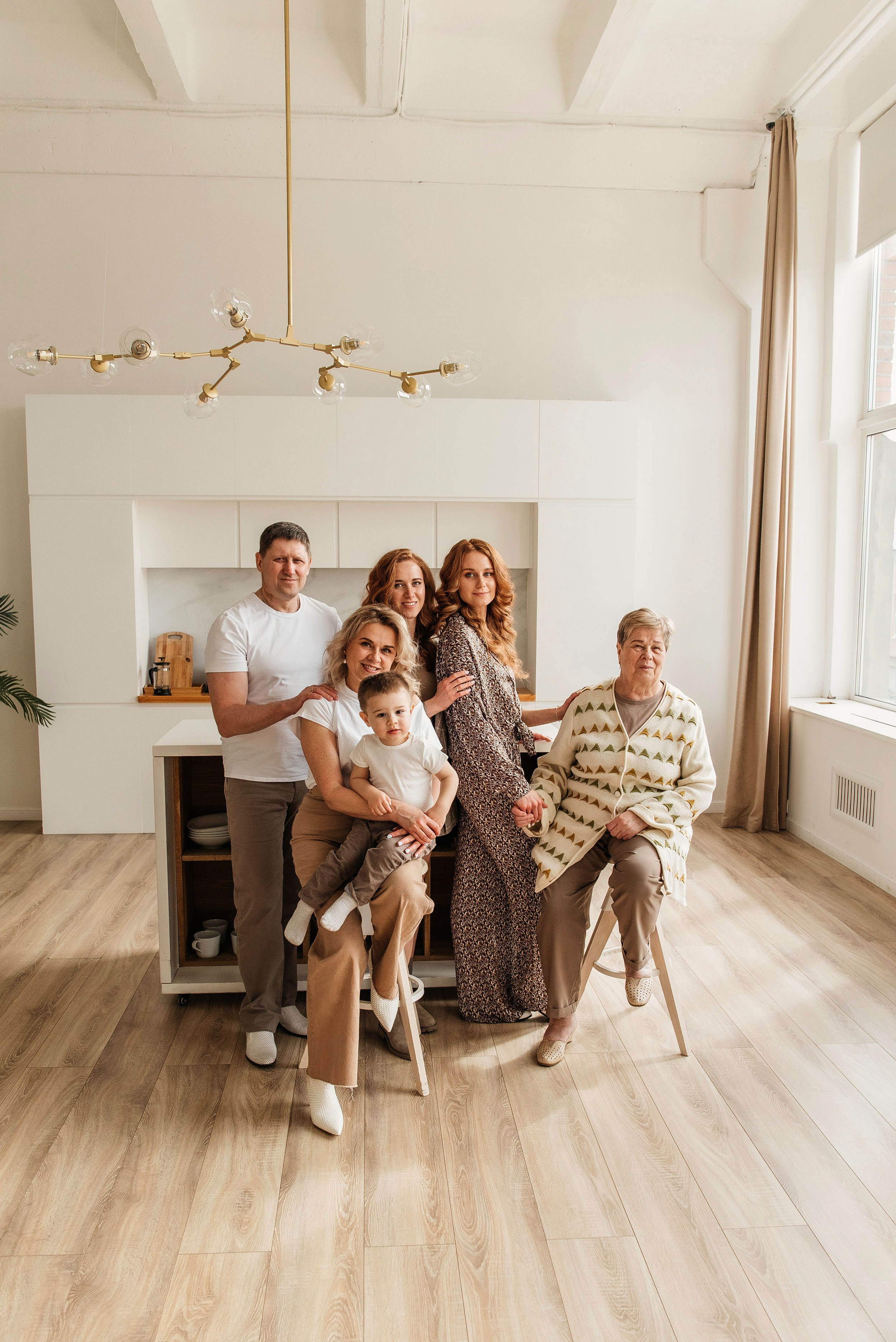 Ира и её семья. Фотограф Харитонова Наталья