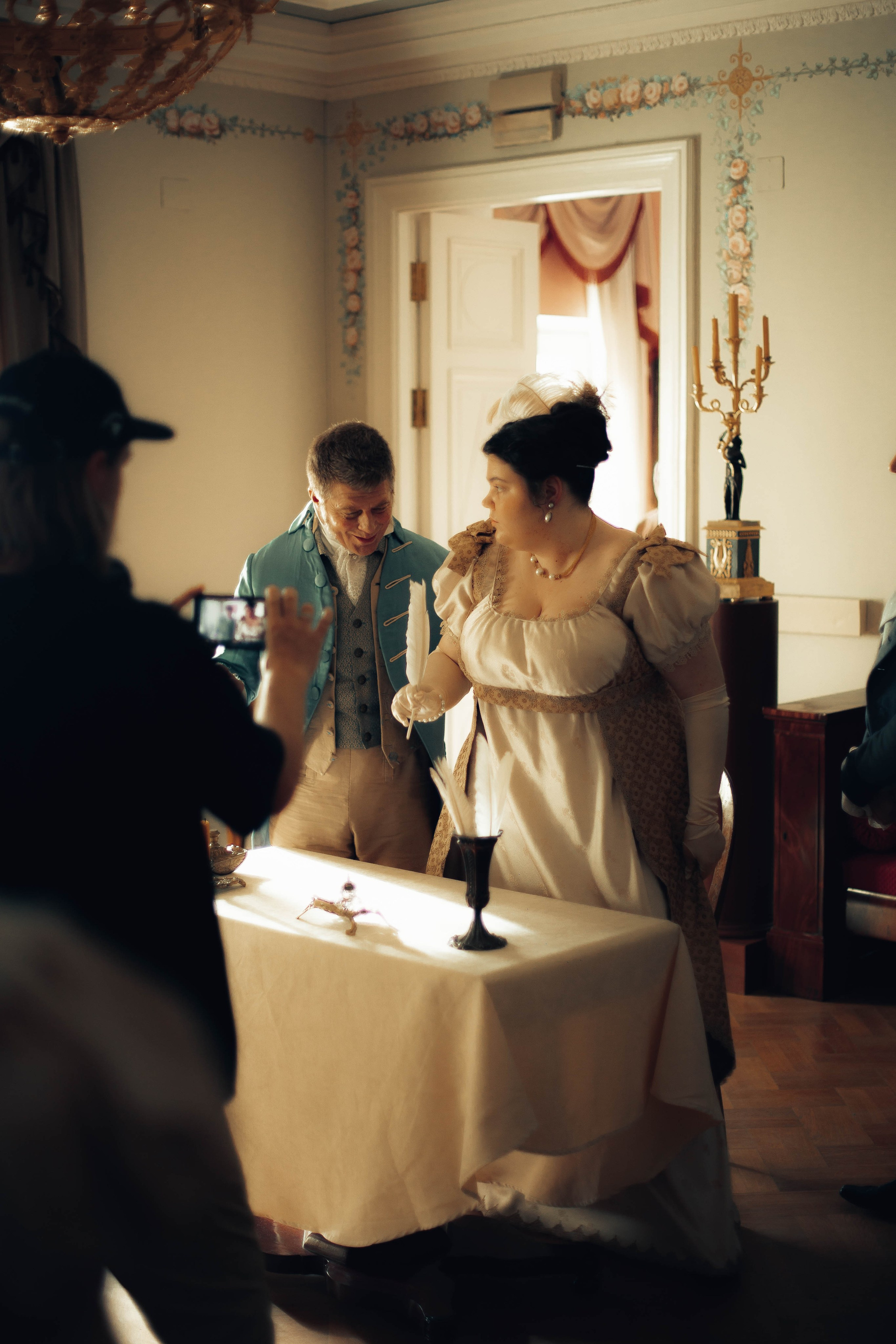 Бэкстейдж с фильма «Онегин». Фотограф Veronika Potaseva