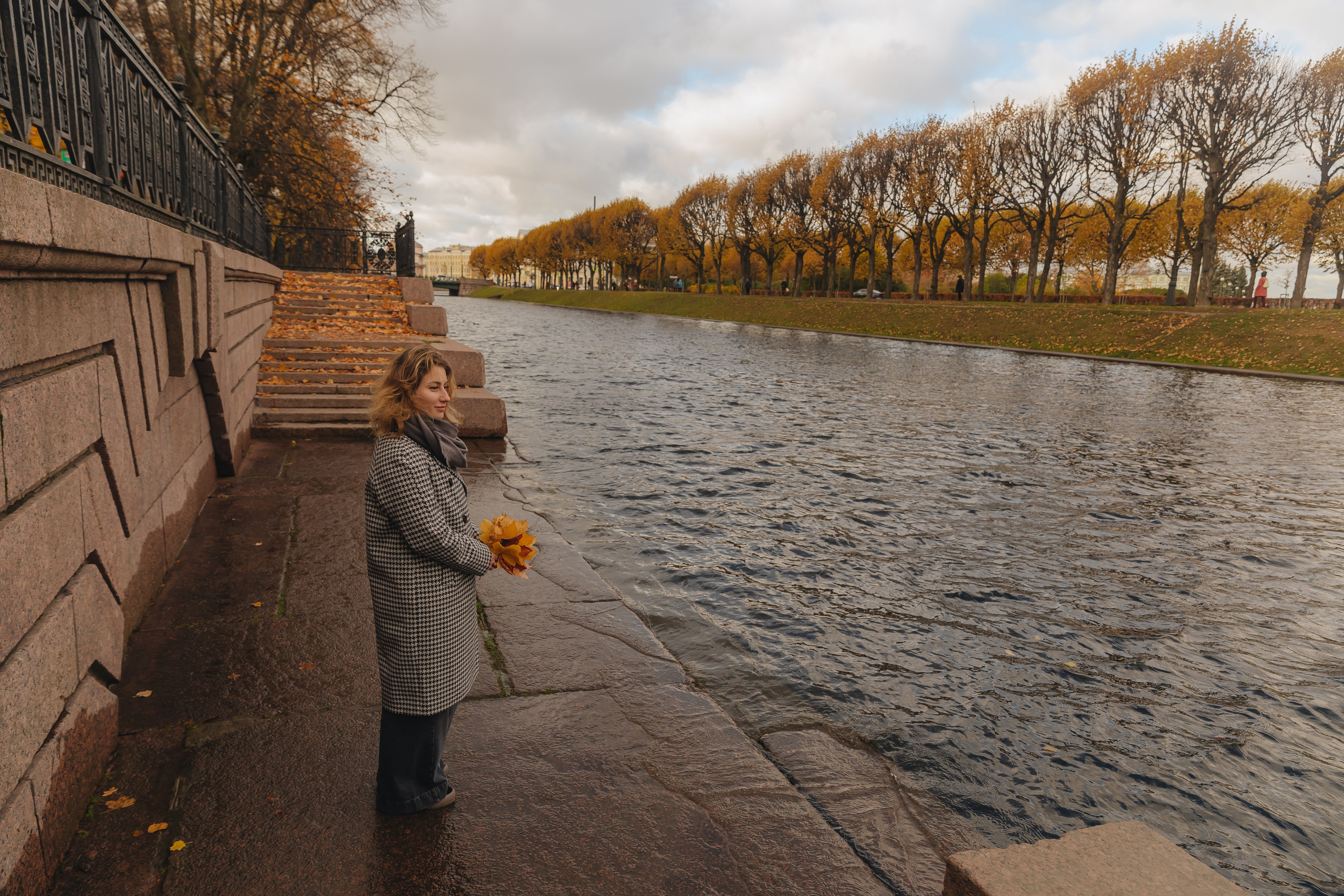 Прогулка в Золотую осень. Семейный фотограф в Санкт-Петербурге Ева Маркова