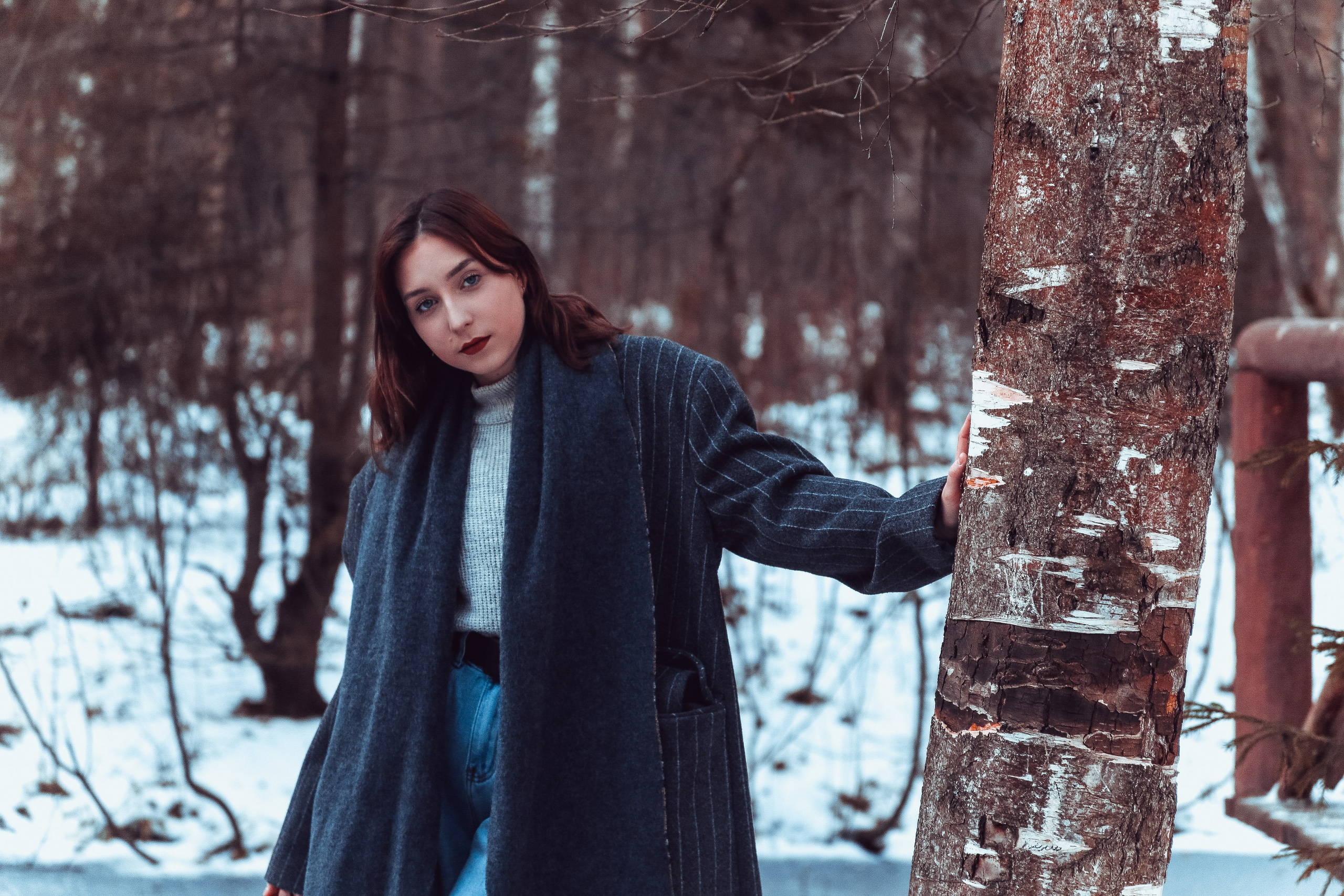 Ксюша в лесу. Фотограф Пермь. Фотосессия в фотостудии Перми и на свежем воздухе