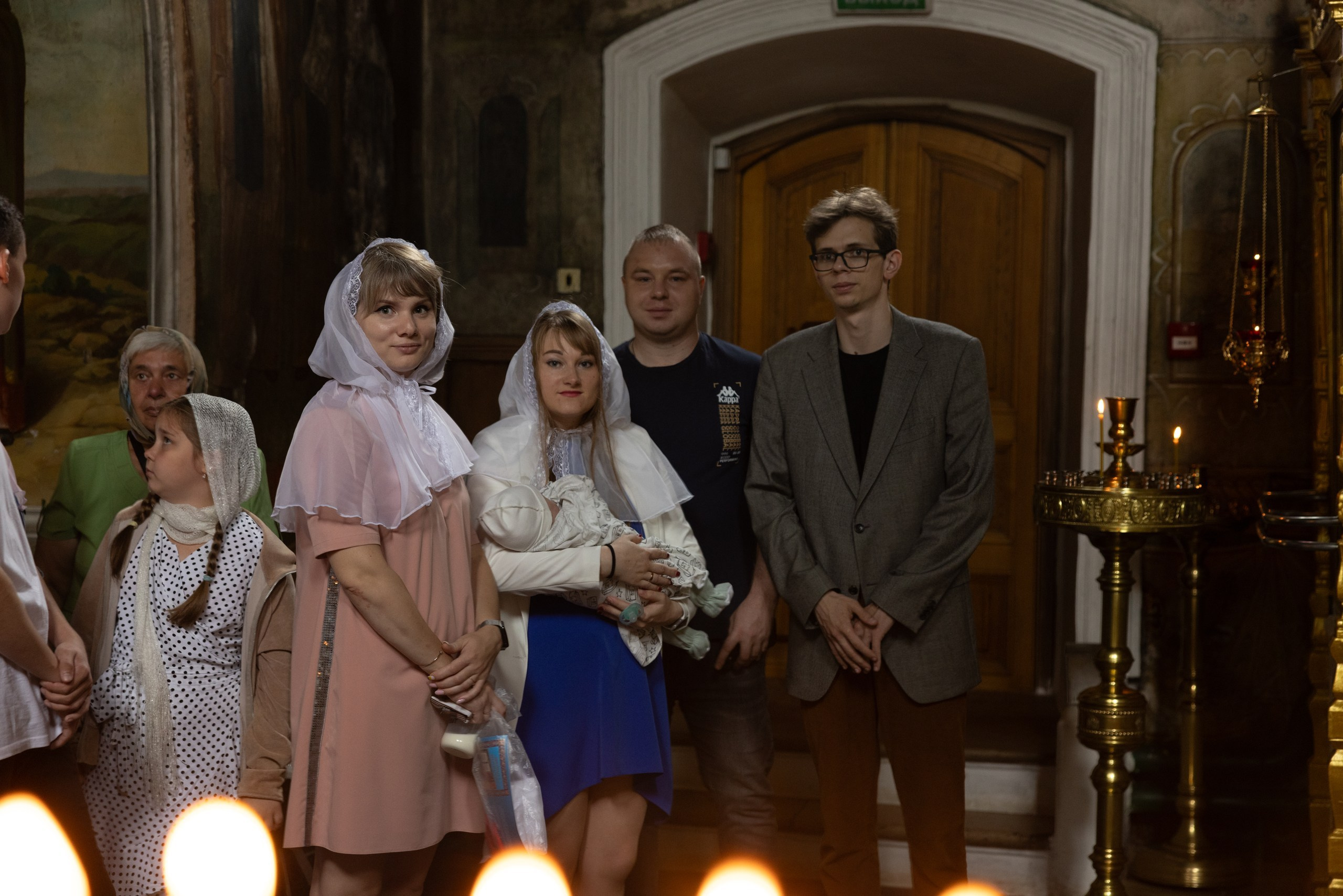 Образец репортажа крещения оригиналы, без искажений, без вспышки, светосильная оптика!. Фотограф в Туле Крупский АнДРей. Фотостудия «КАДР71» в Туле