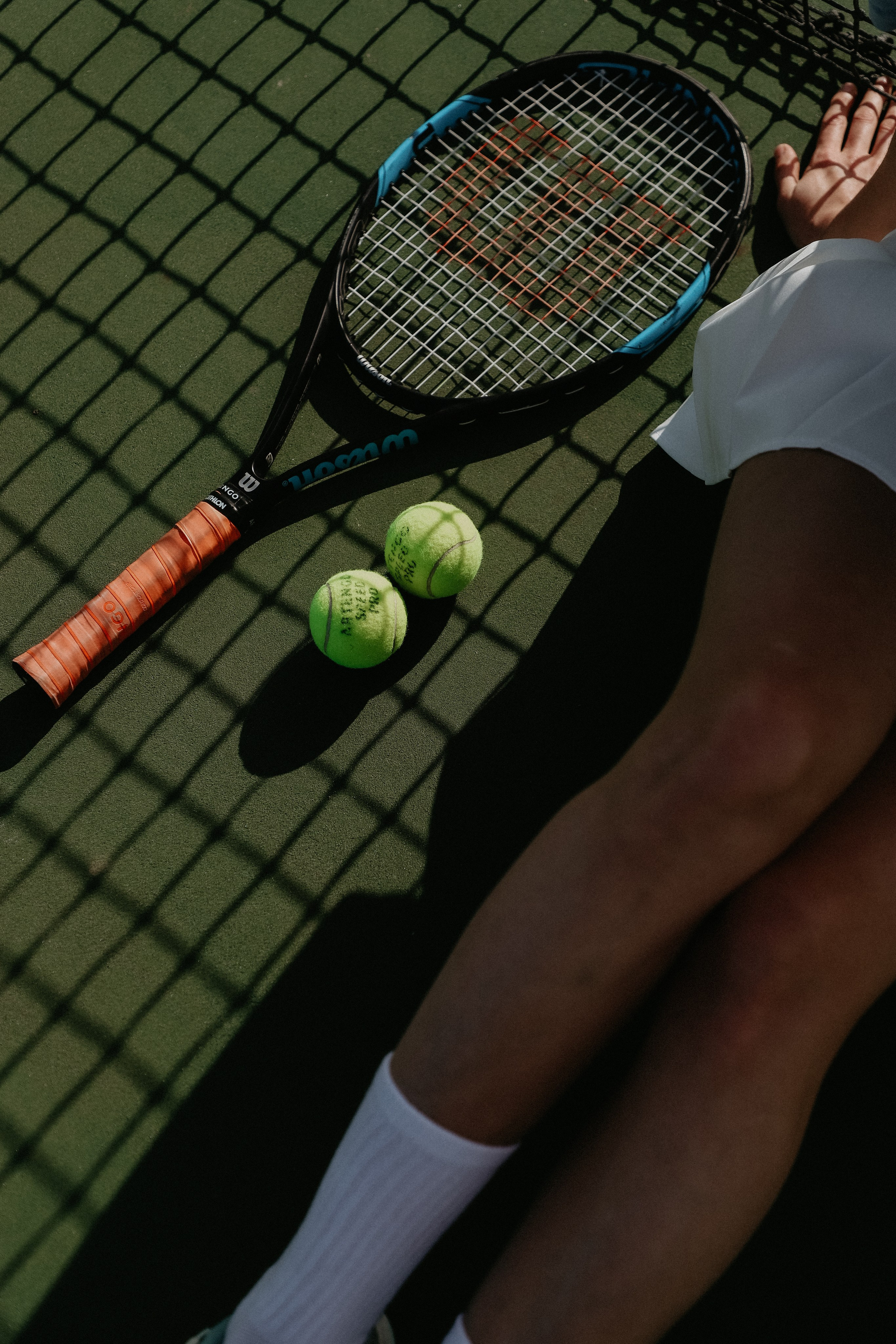 Фотосессия Марии на теннисном корте. Фотограф Иннополис Казань