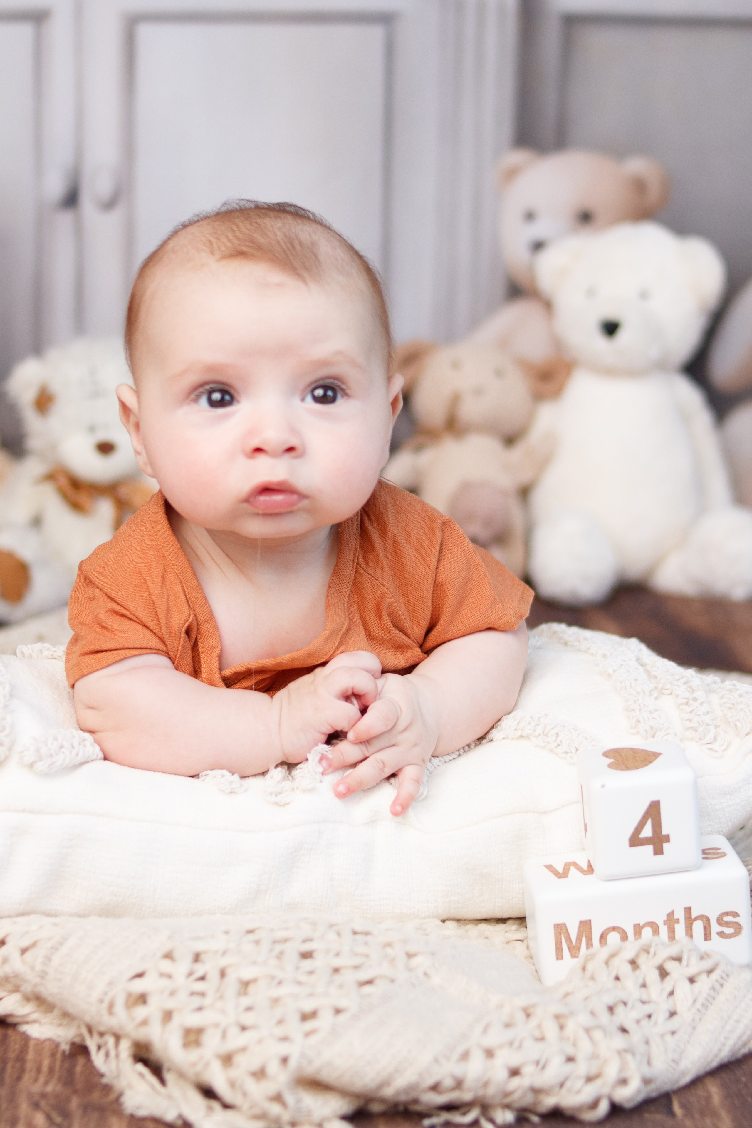 Тимурчик 4 месяца. Первый кадр | newborn фотограф | Всеволожск