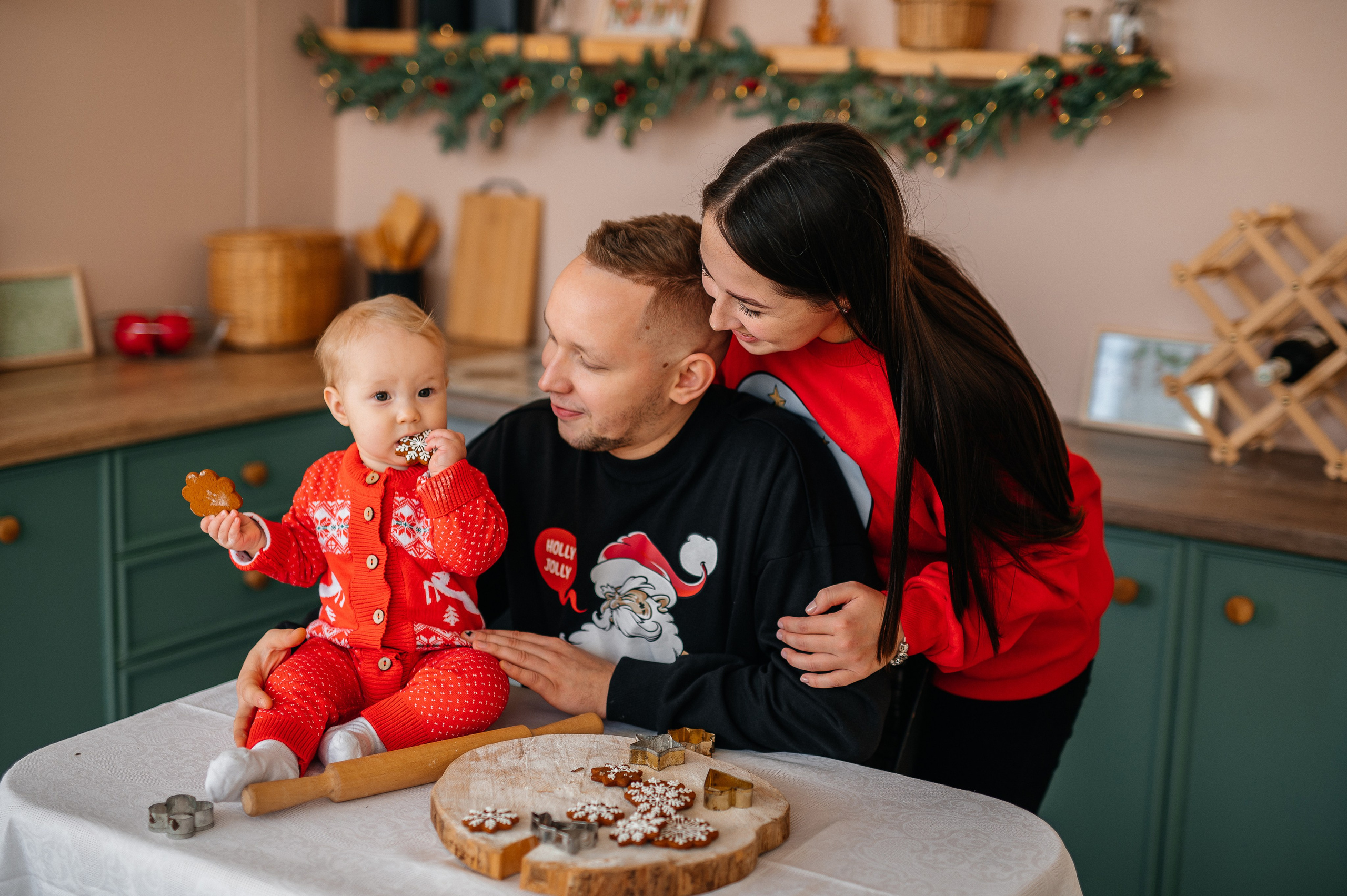 Новогодняя семейная фотосессия. Катя Курлович — семейный фотограф в Бобруйске и Минске
