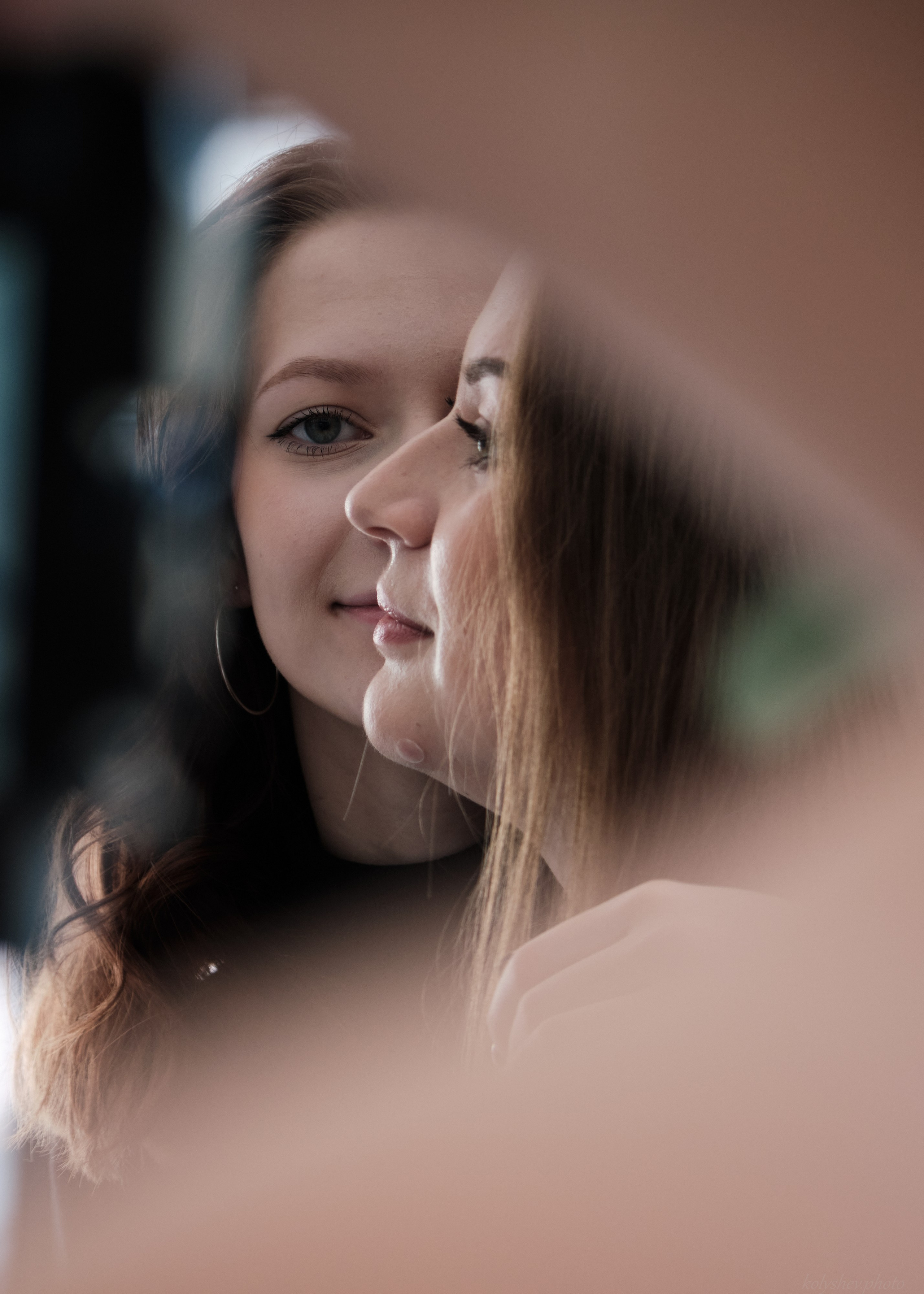 фотосессия мама и дочь в студии в москве фотограф в москве виктория колышева 