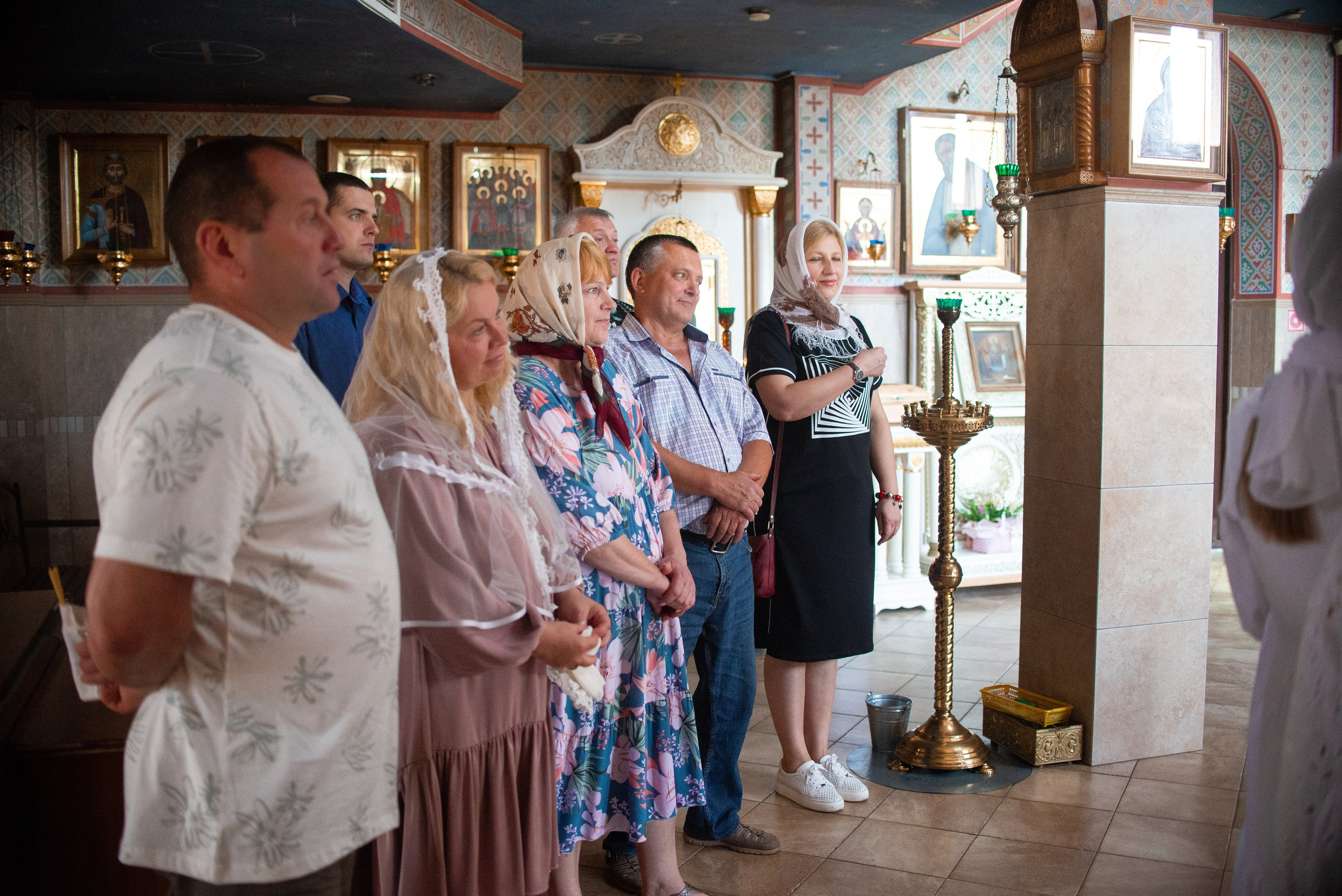 Крещение Есении в хр.Андрея Первозванного. Семейный фотограф на выписку из роддома и крещение Минск Настя Гришук