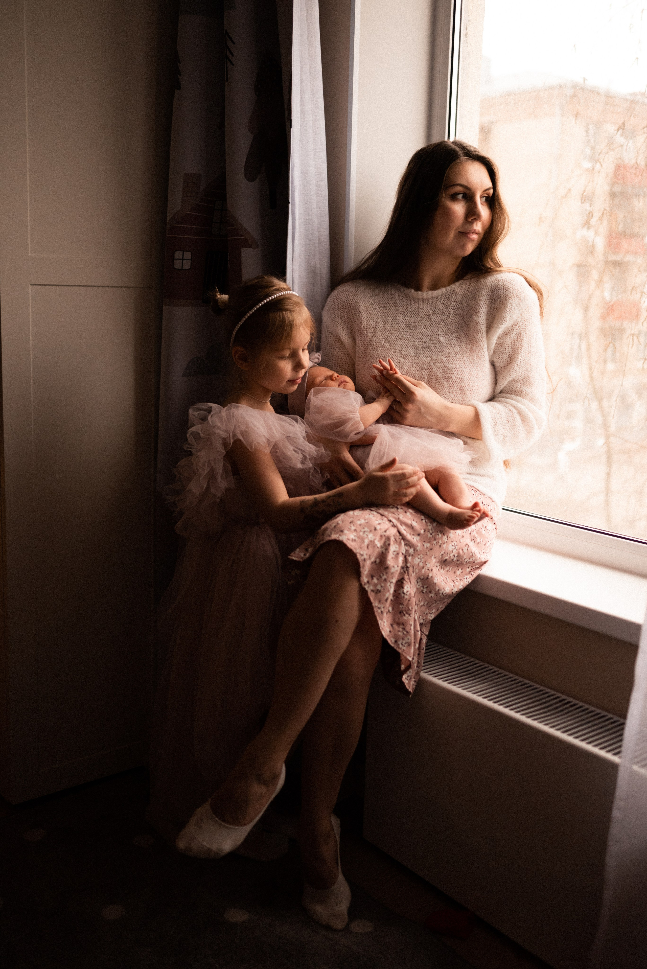 Newborn малышке меньше месяца. Фотограф Ксения Огородова портфолио