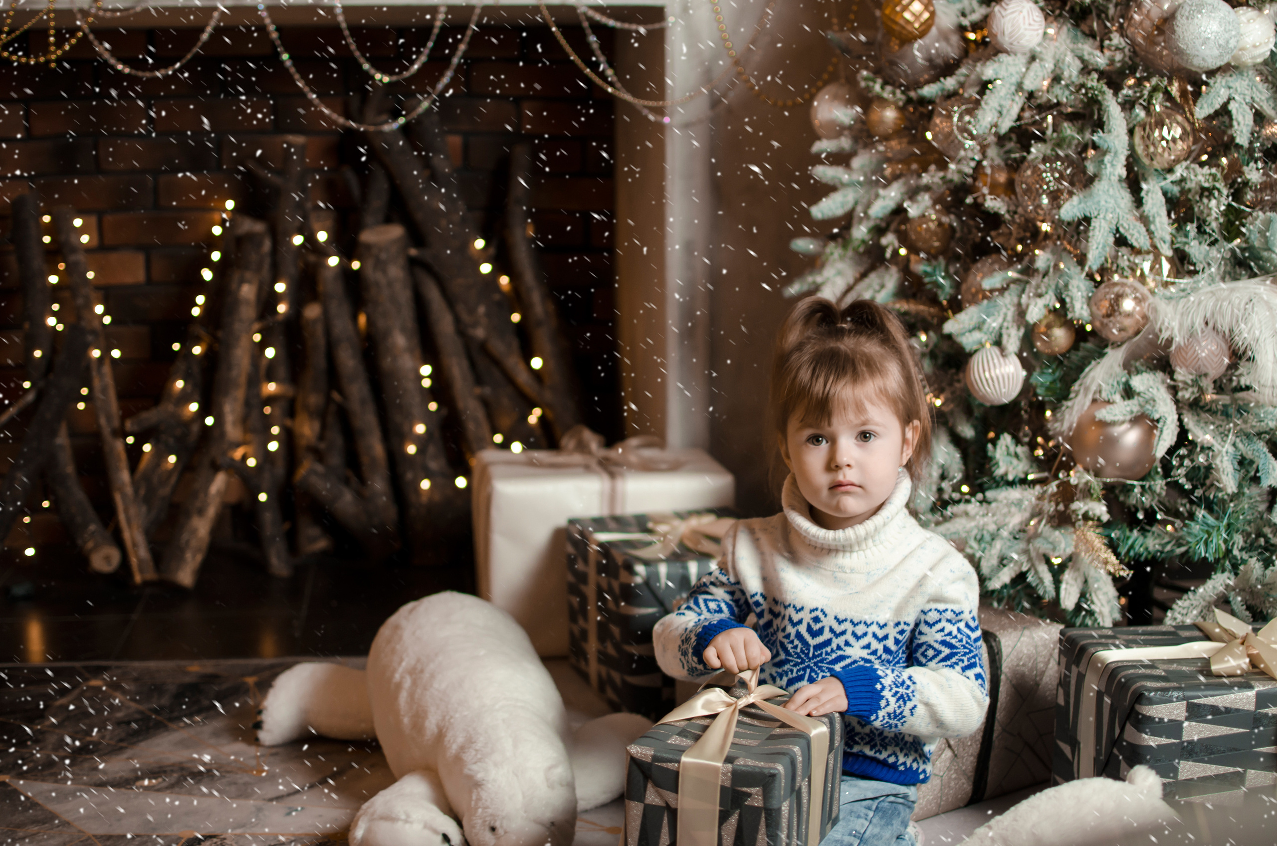 Новогодняя фотосессия Екатерины и ее дочки. Свадебный и семейный фотограф в Хабаровске Оксана Новикова
