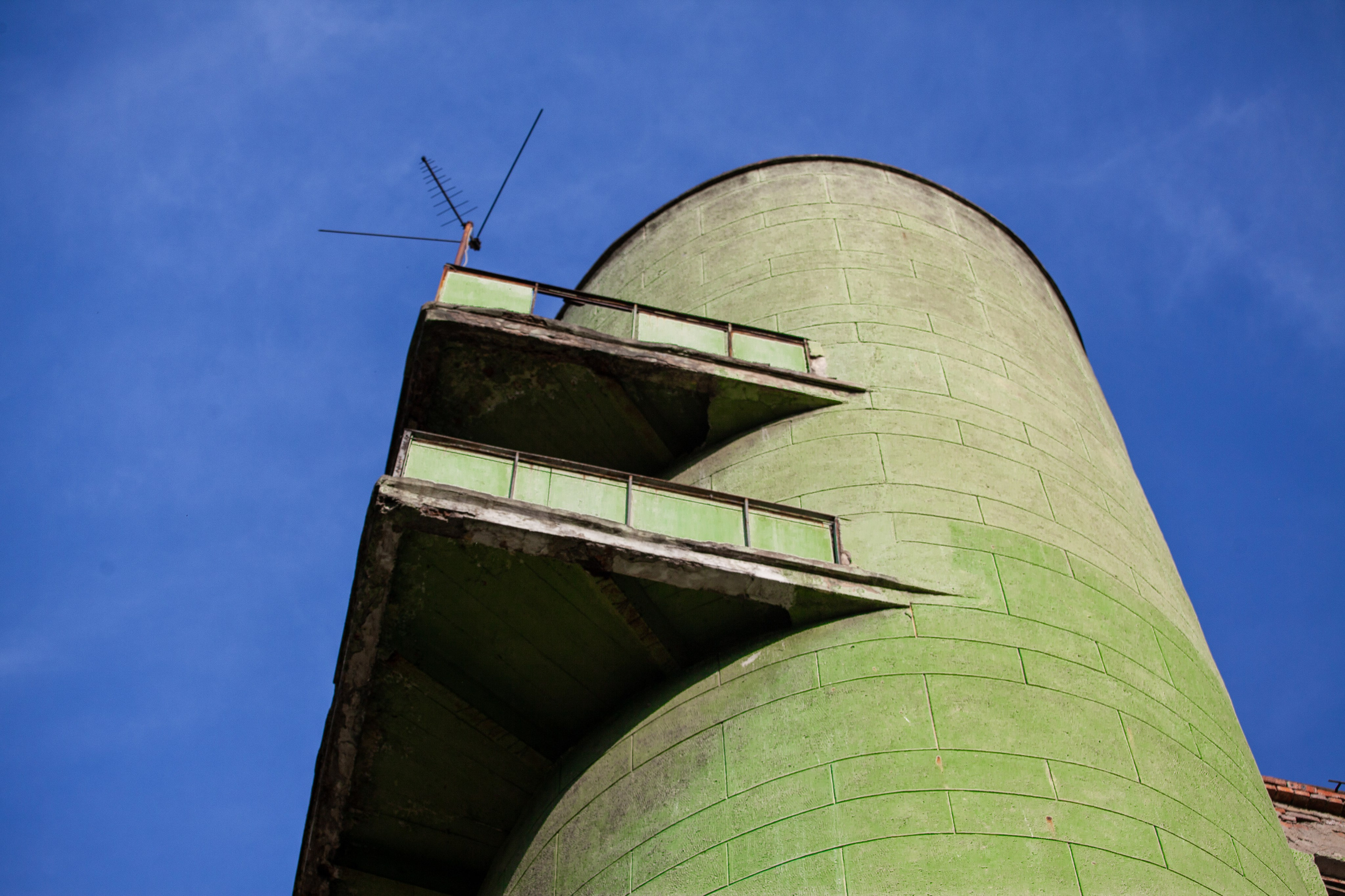 building in Bauhaus style, Moscow, Russia