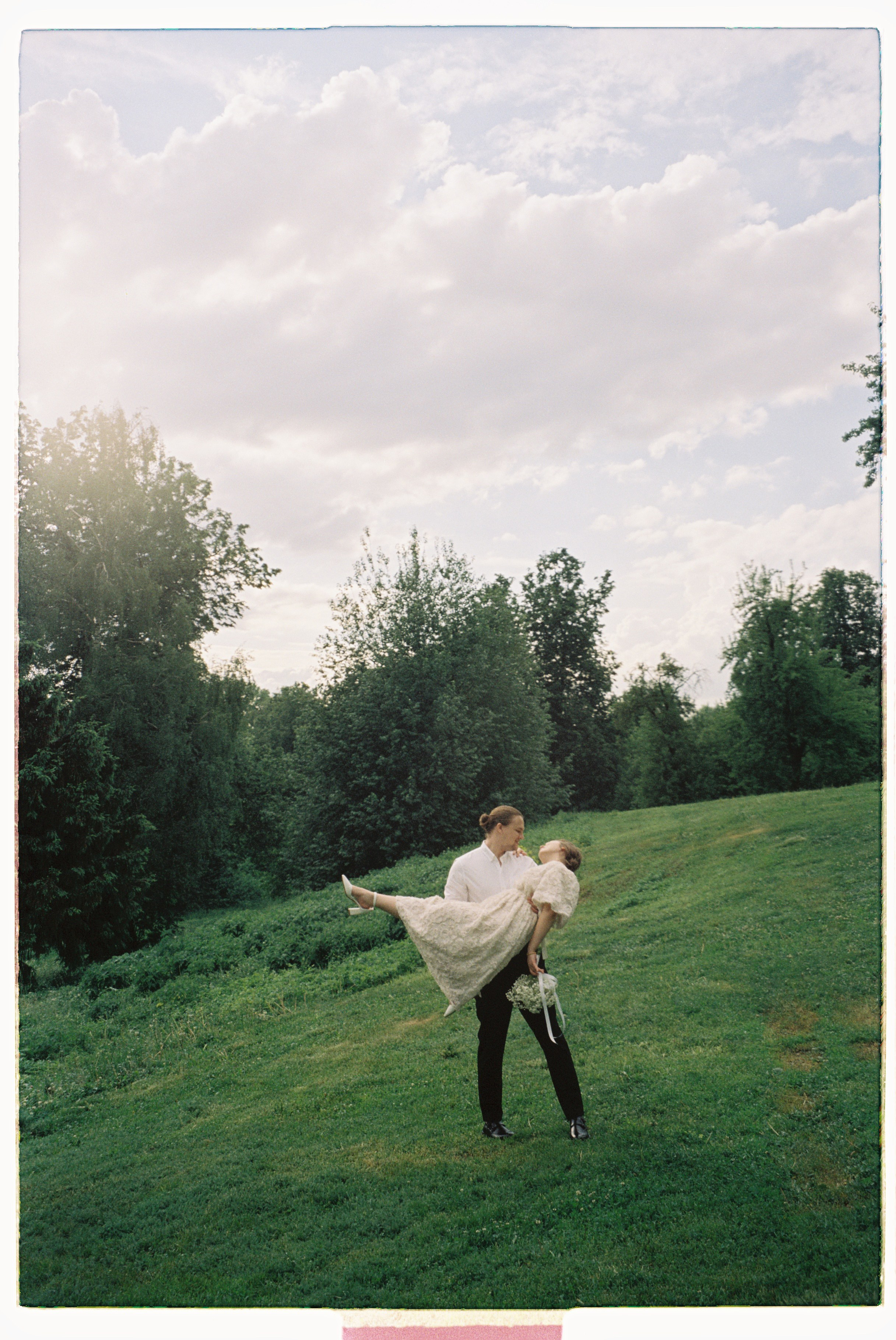 На плёнку (Юля и Влад). Фотограф в Москве — Евгения Прокопенко