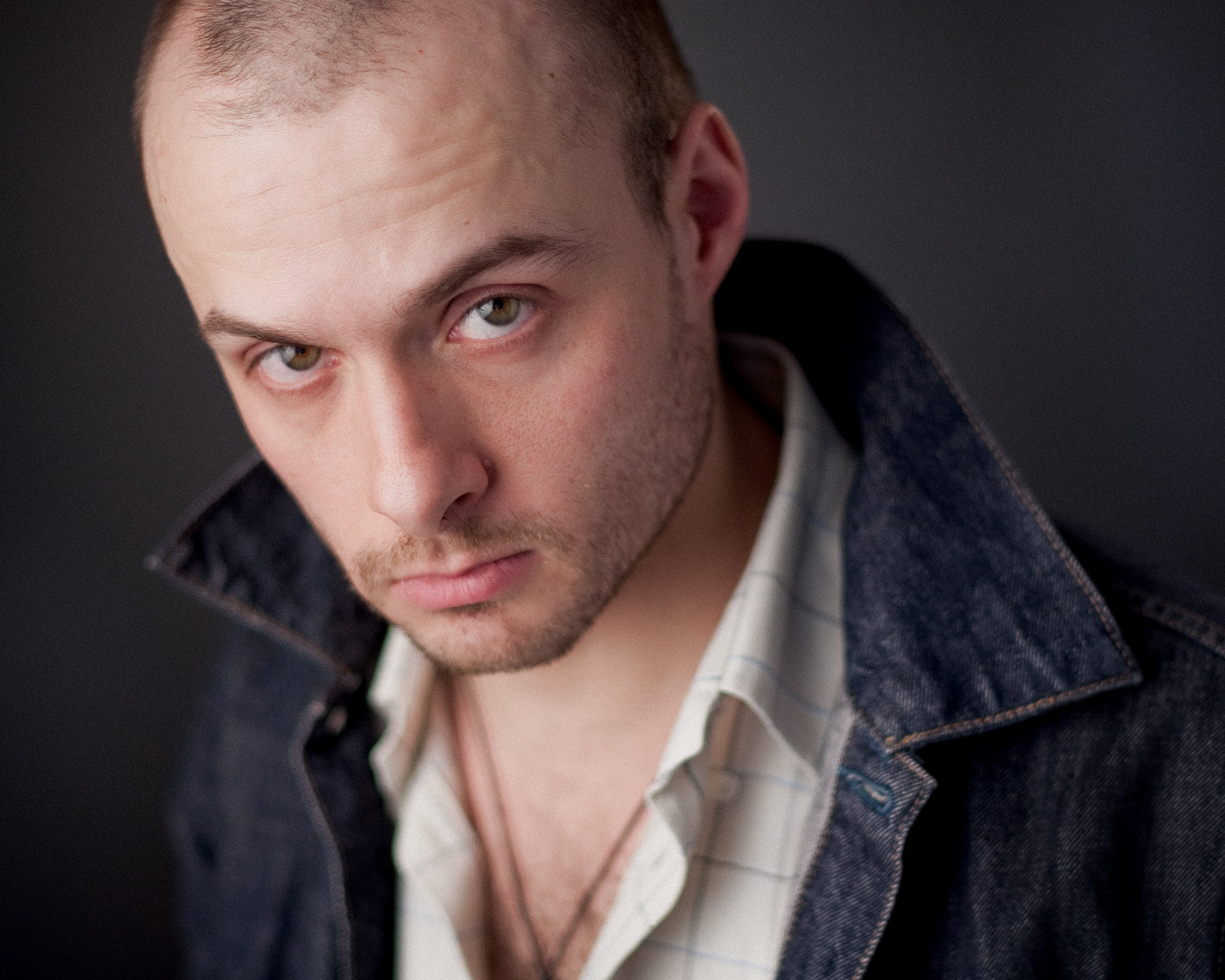 Портрет актера "Электротеатра" Павла Кравца