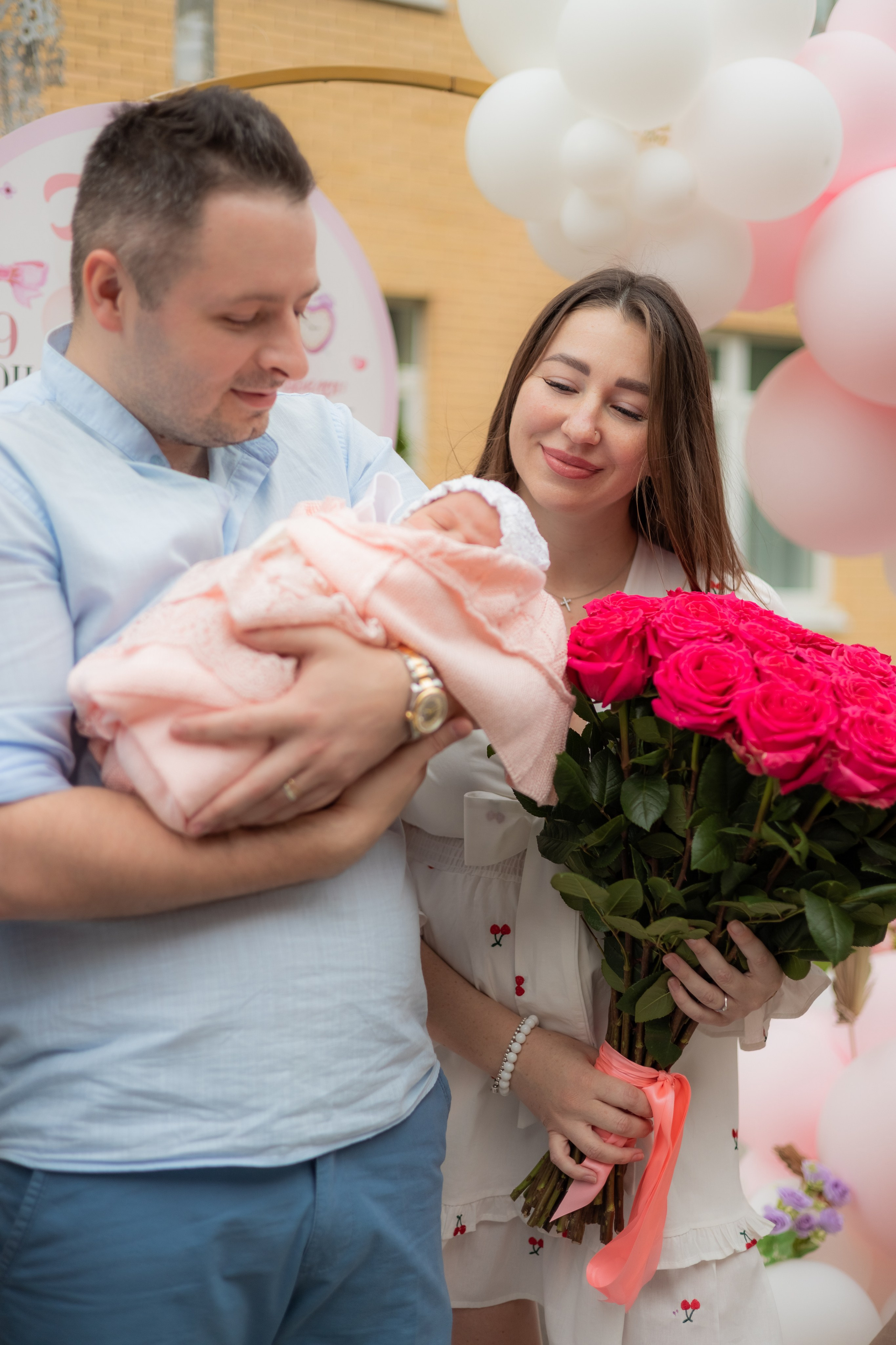 Фотограф выписки из роддома. Портретный фотограф в Москве