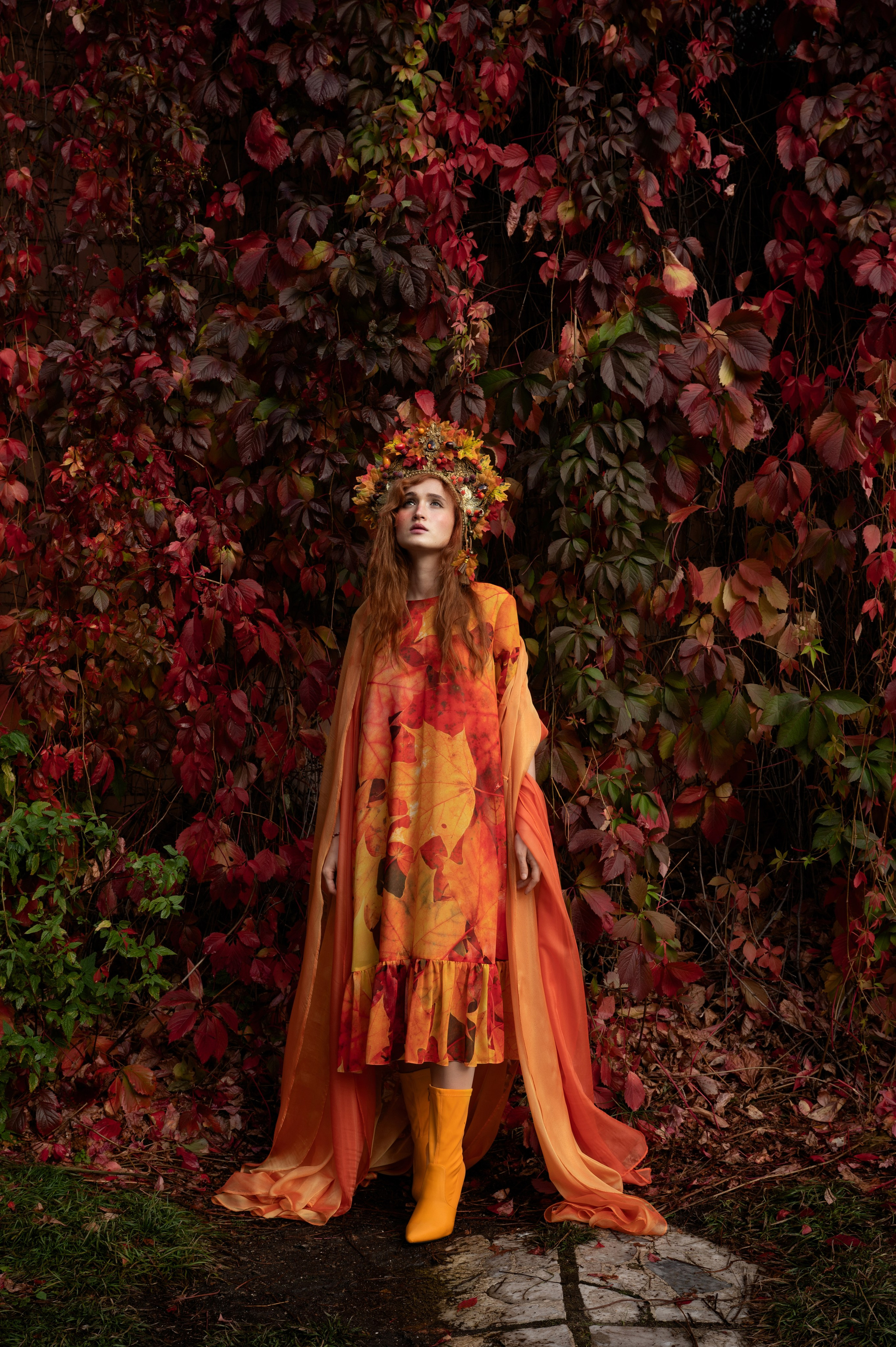 Осень. Коммерческий фотограф Москва /Дубай, эксклюзивные фэшн фотосессии