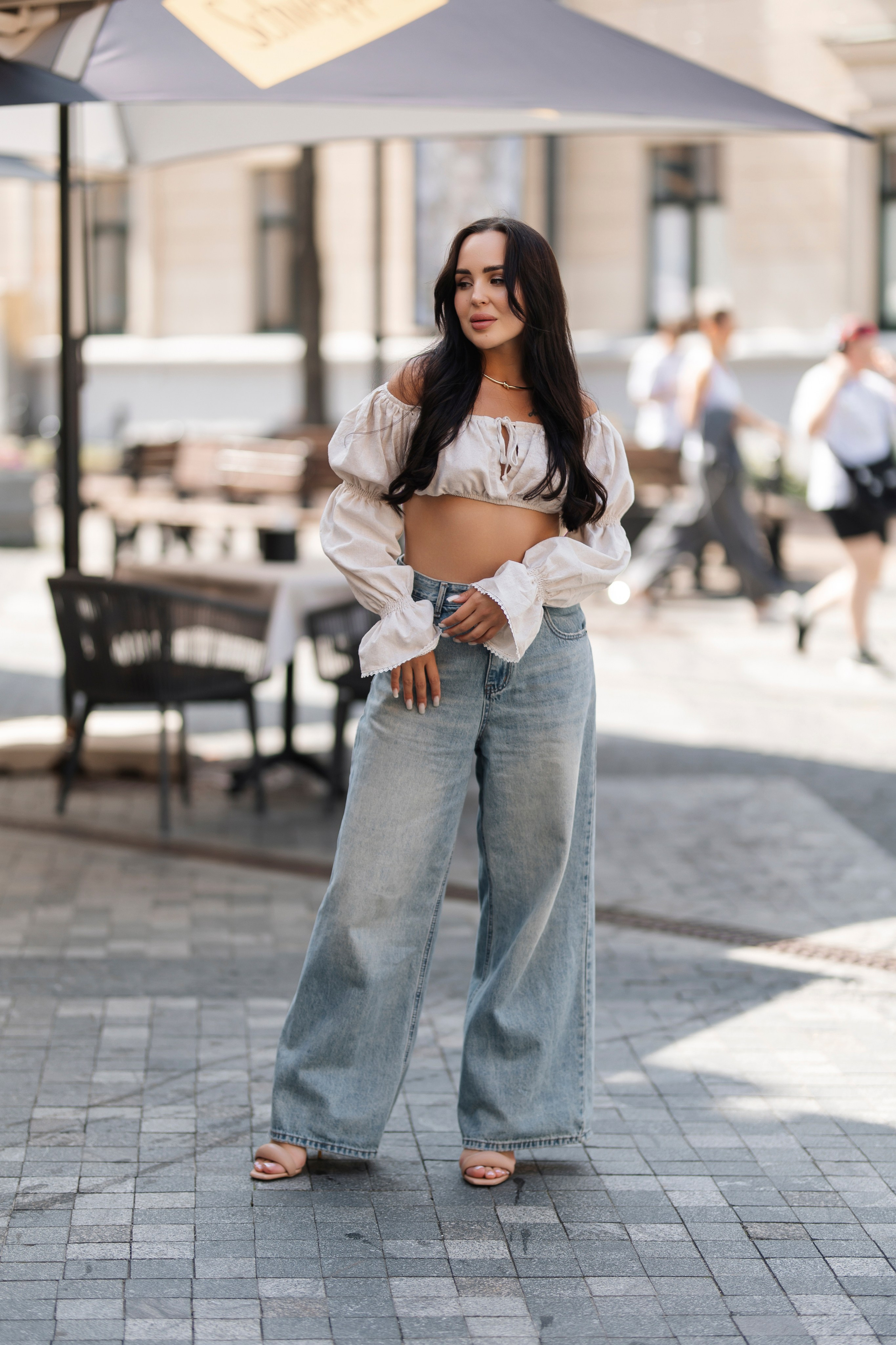 Уличная летняя съёмка для Насти в Минске