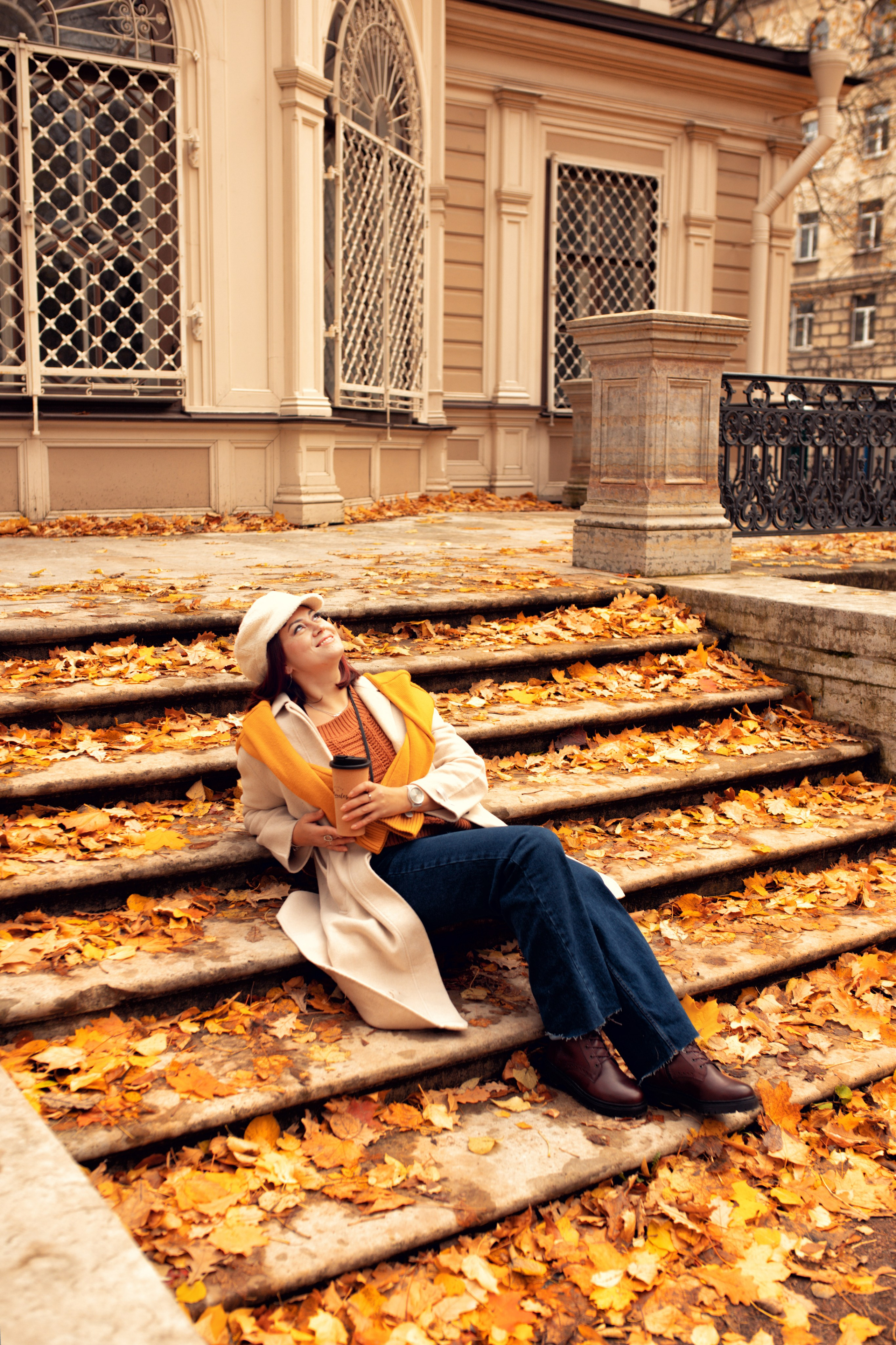 Осенняя съемка в парке. Фотограф Санкт-Петербург Елена Мухина