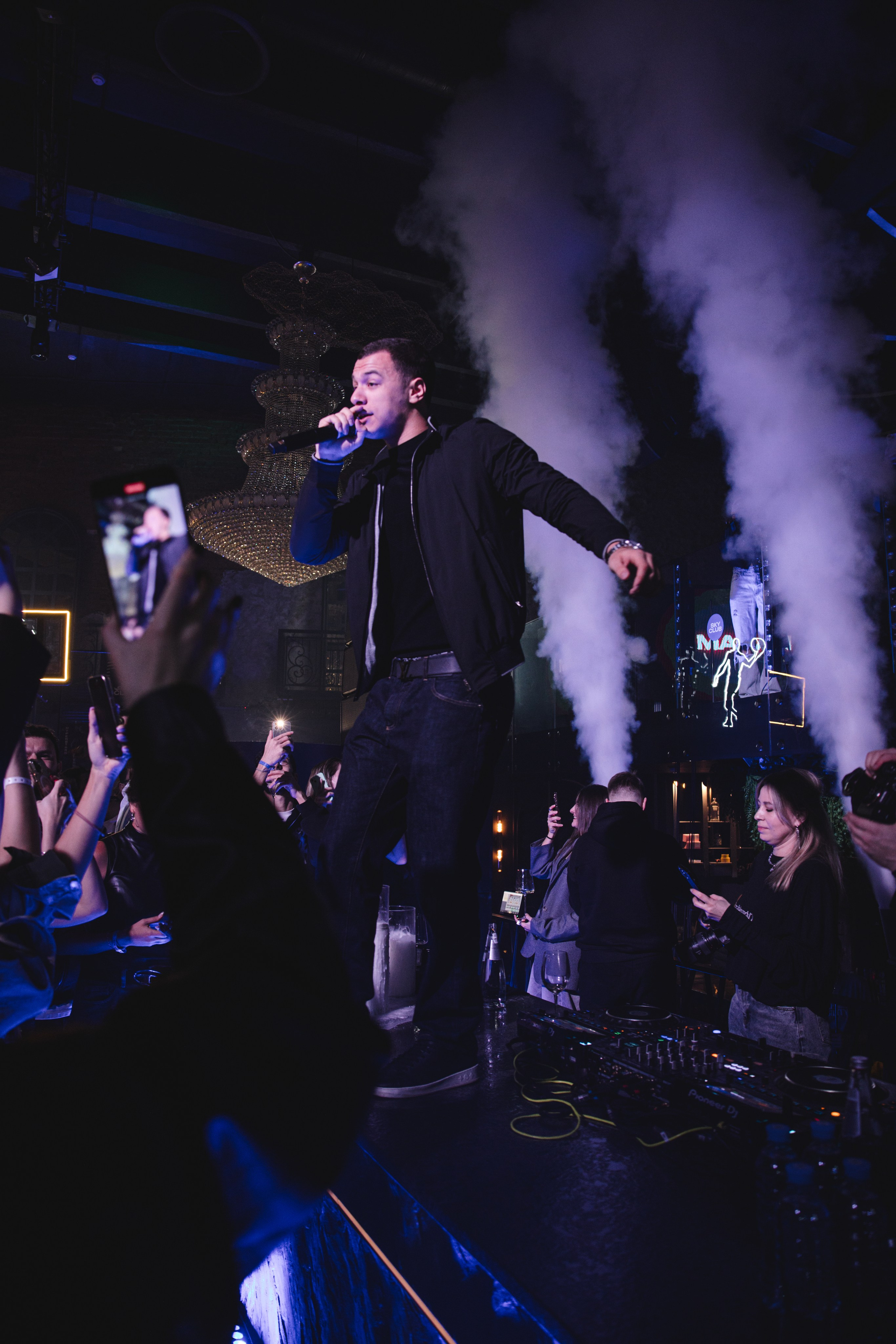 Sky club party by MACAN. Фотограф и контент-maker Диля Голубникова | Москва