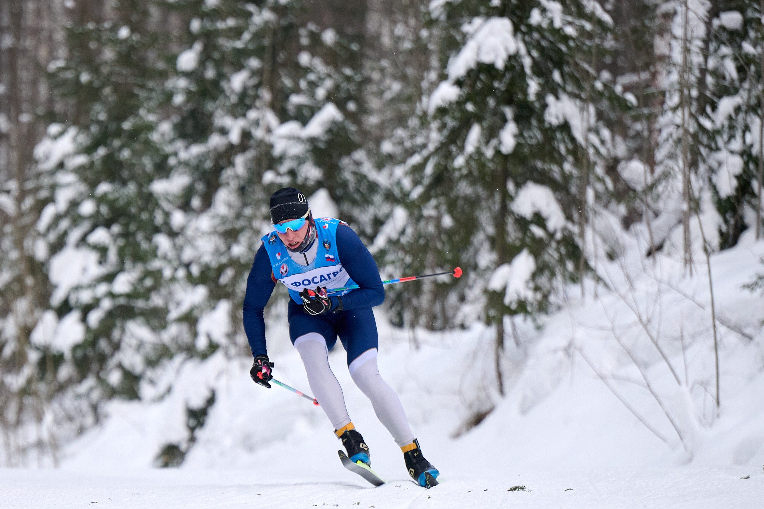 VI этап ФосАгро Кубка России по лыжным гонкам. Ижевск 25.01.2025 и 26.01.2025. Спортивный репортажный фотограф в Ижевске Сергей Мерзляков
