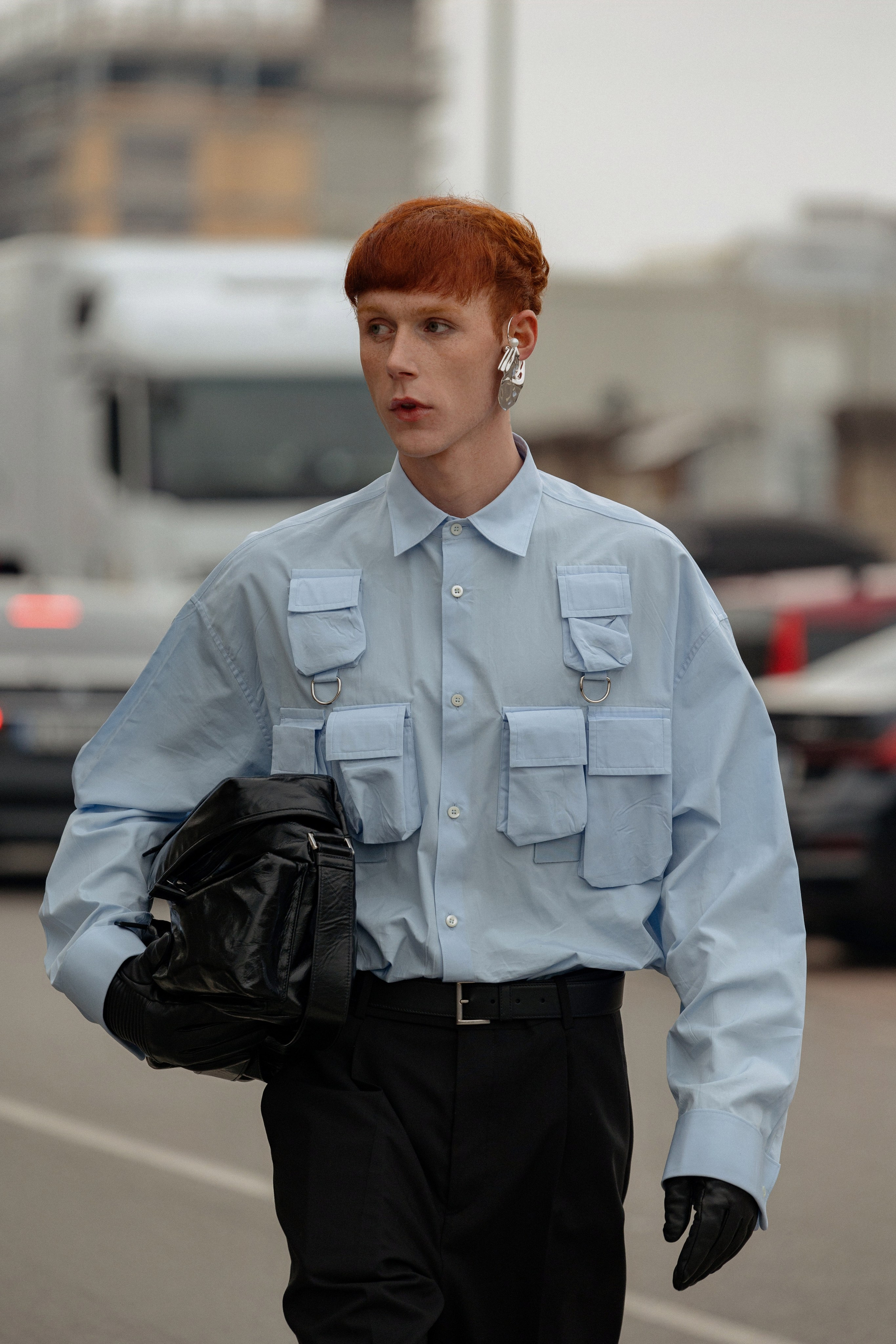 Milan Mens fashion week FW 24/25 PRADA. Photographer in Milan Ivan Goncharov