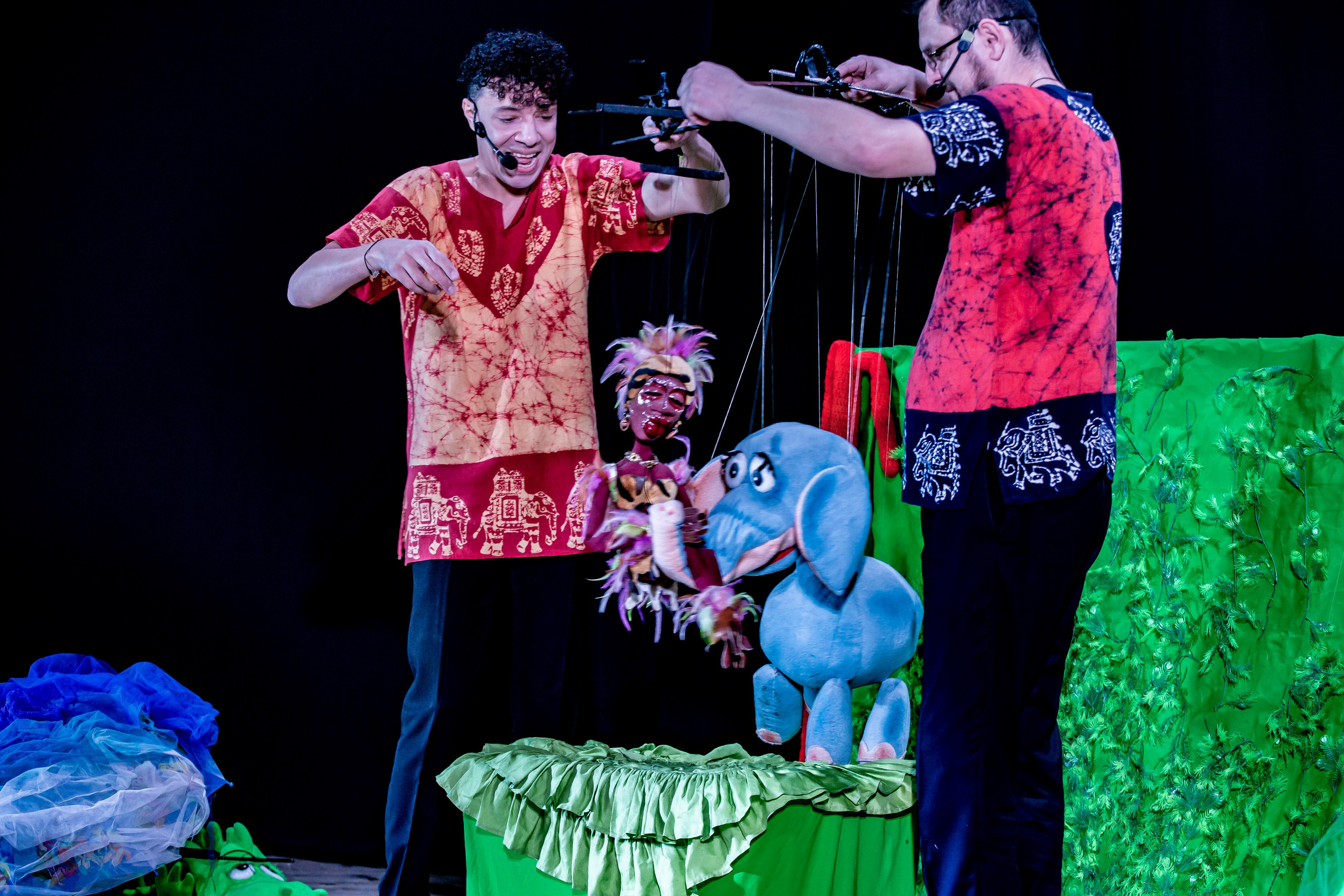 Любопытный слоненок спектакль театра Саквояж. Фотограф в Сочи Юрий Шептаев