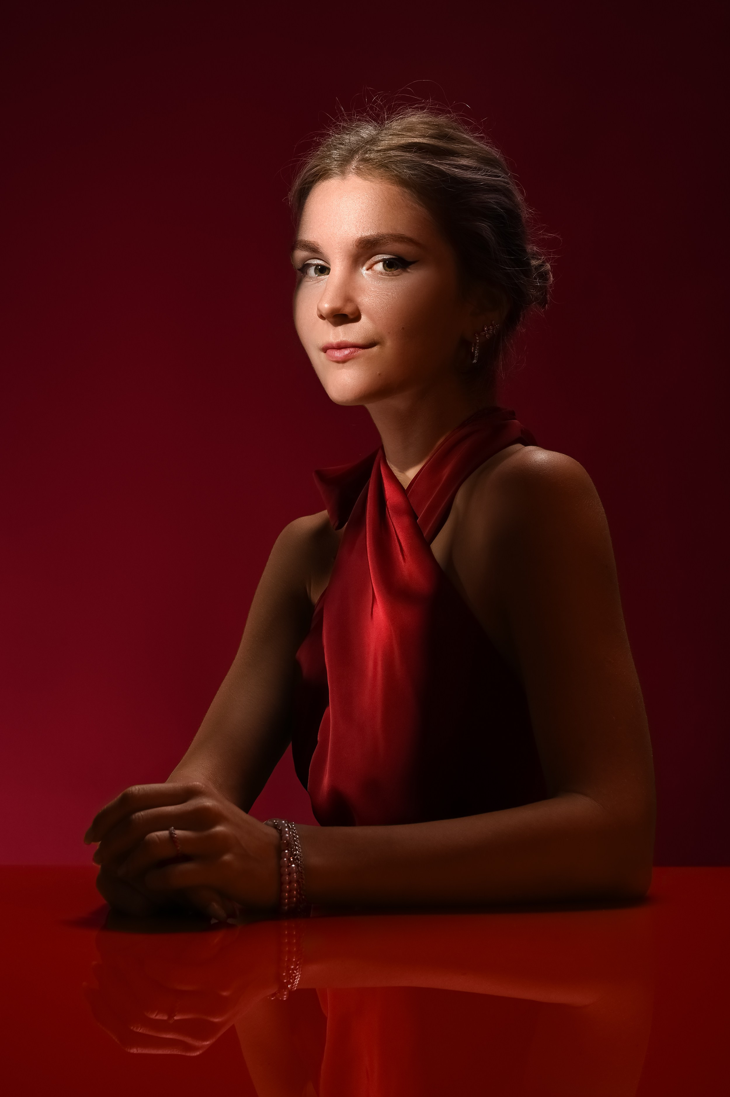 Арт фотосессия в монохромном исполнении