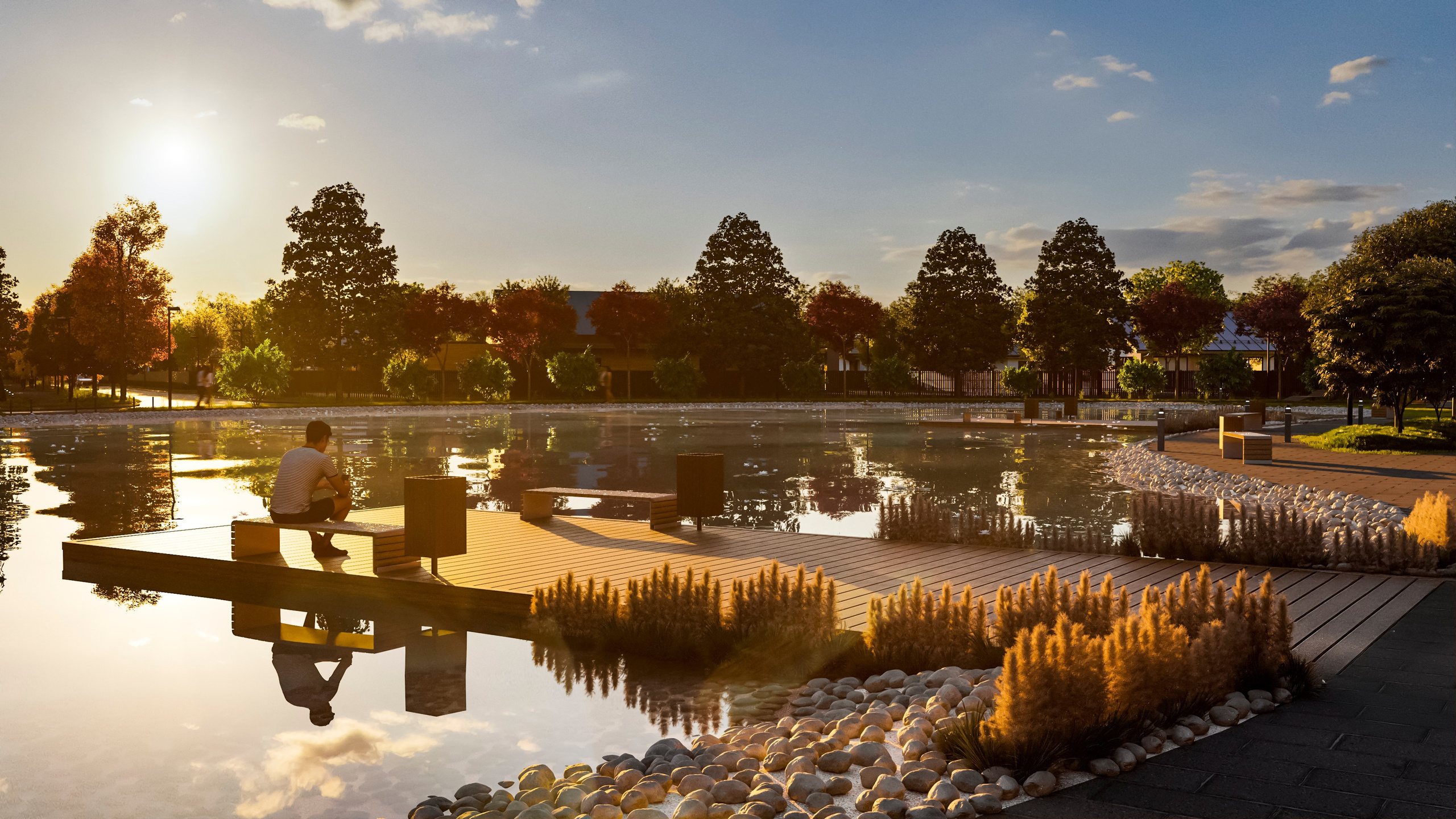 Коттеджный посёлок «Волошино Парк». Визуальный контент для недвижимости в Калининграде