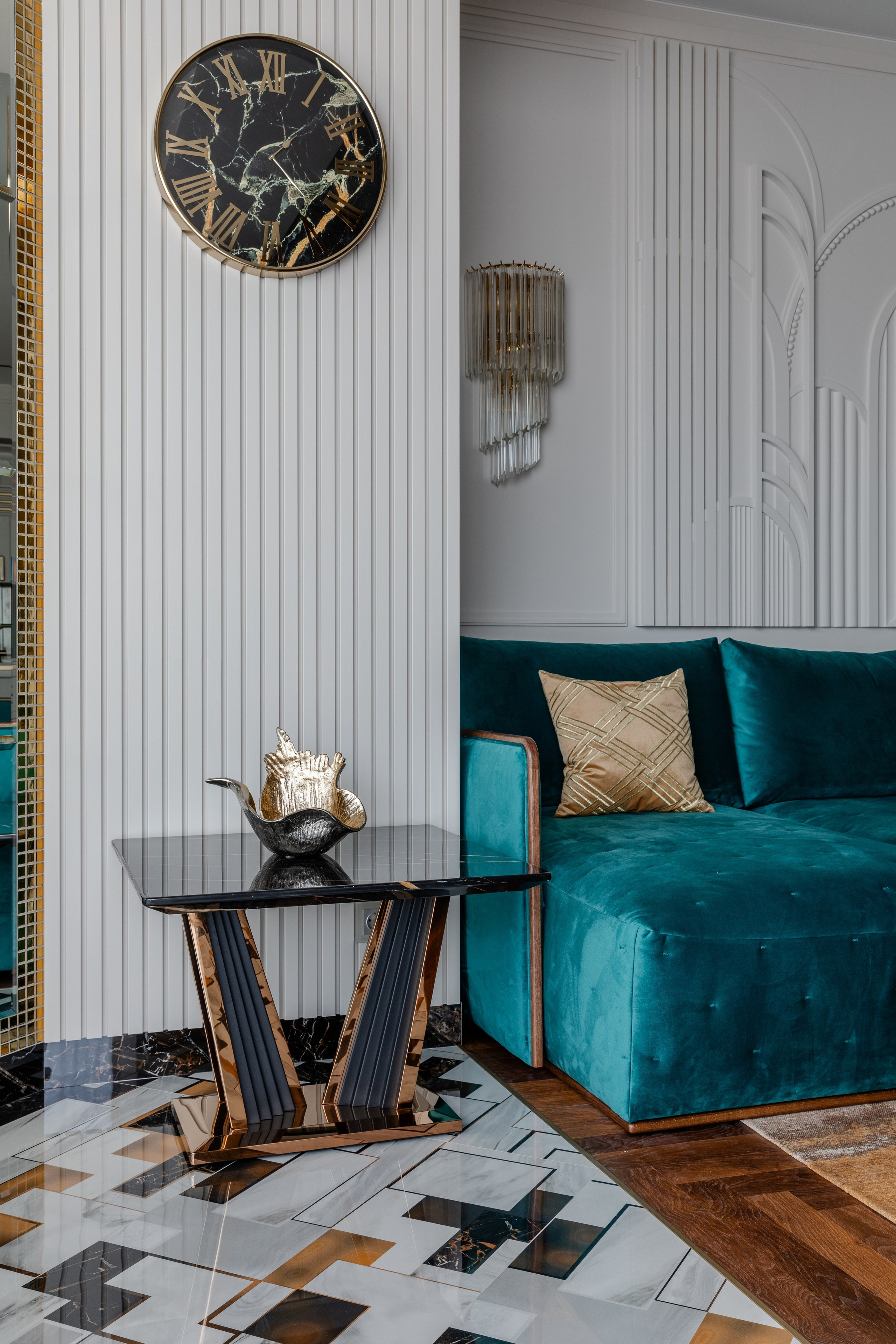 Интерьерная фотосъемка дизайн проекта в ЖК "Красная Площадь". Интерьерный фотограф Москва