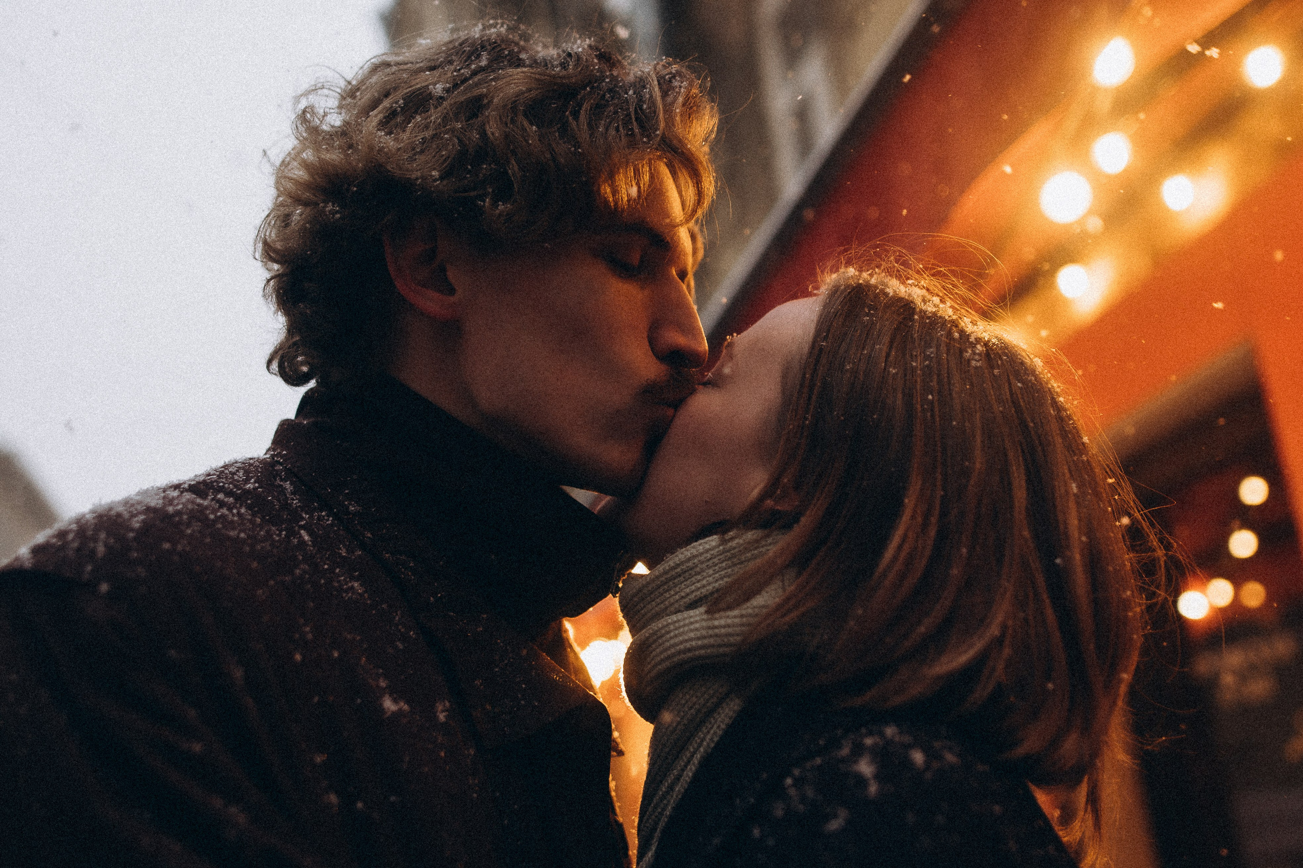 Снежная лав стори. Фотограф ПИТЕР СПБ Надежда Баранова