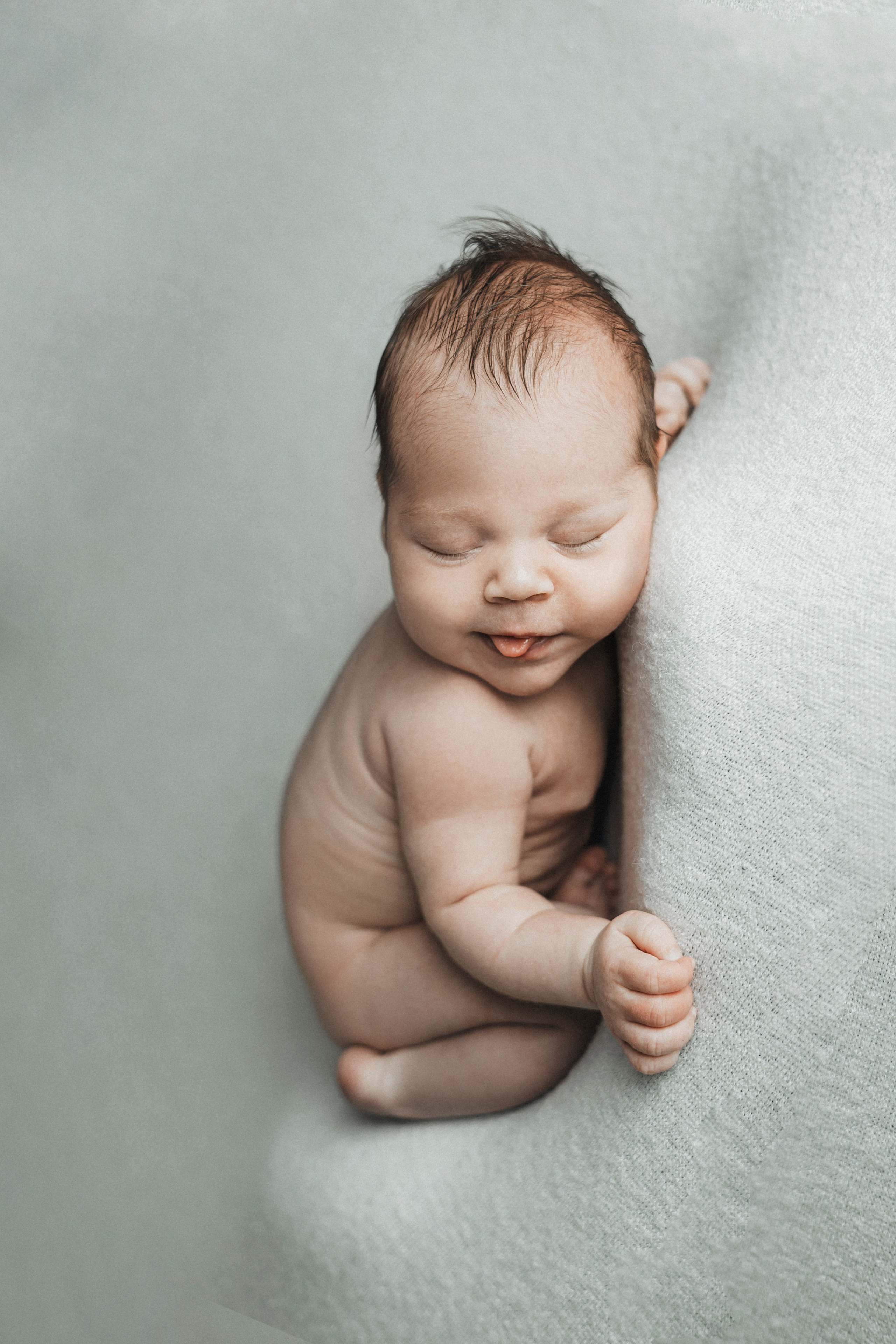 Мирон, пакет «Комфорт», 1 месяц. Фотограф новорождённых Екатерина Боброва. Ульяновск