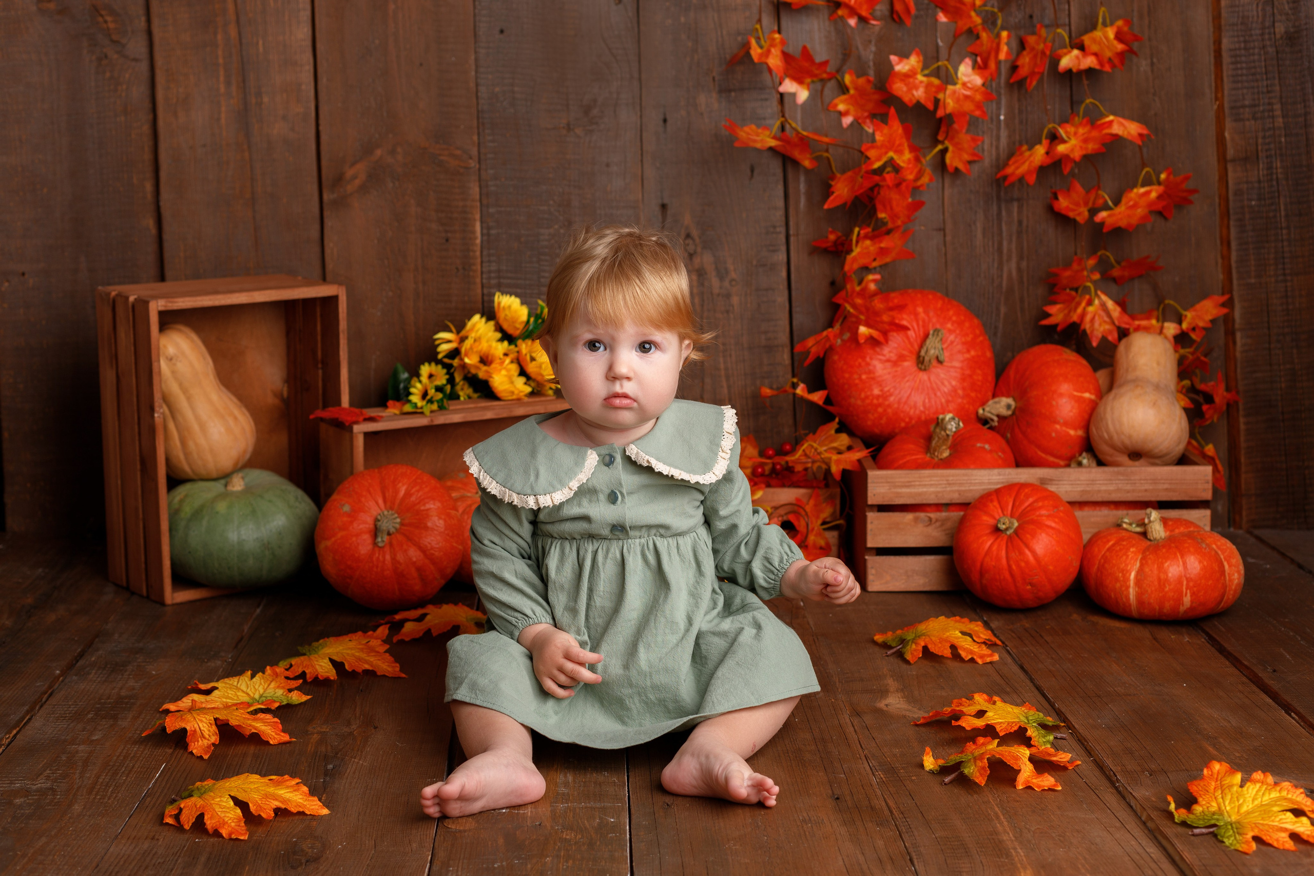 Осенний фотопроект. Фотограф новорожденных, детский фотограф в г. Оренбурге Екатерина Козлова