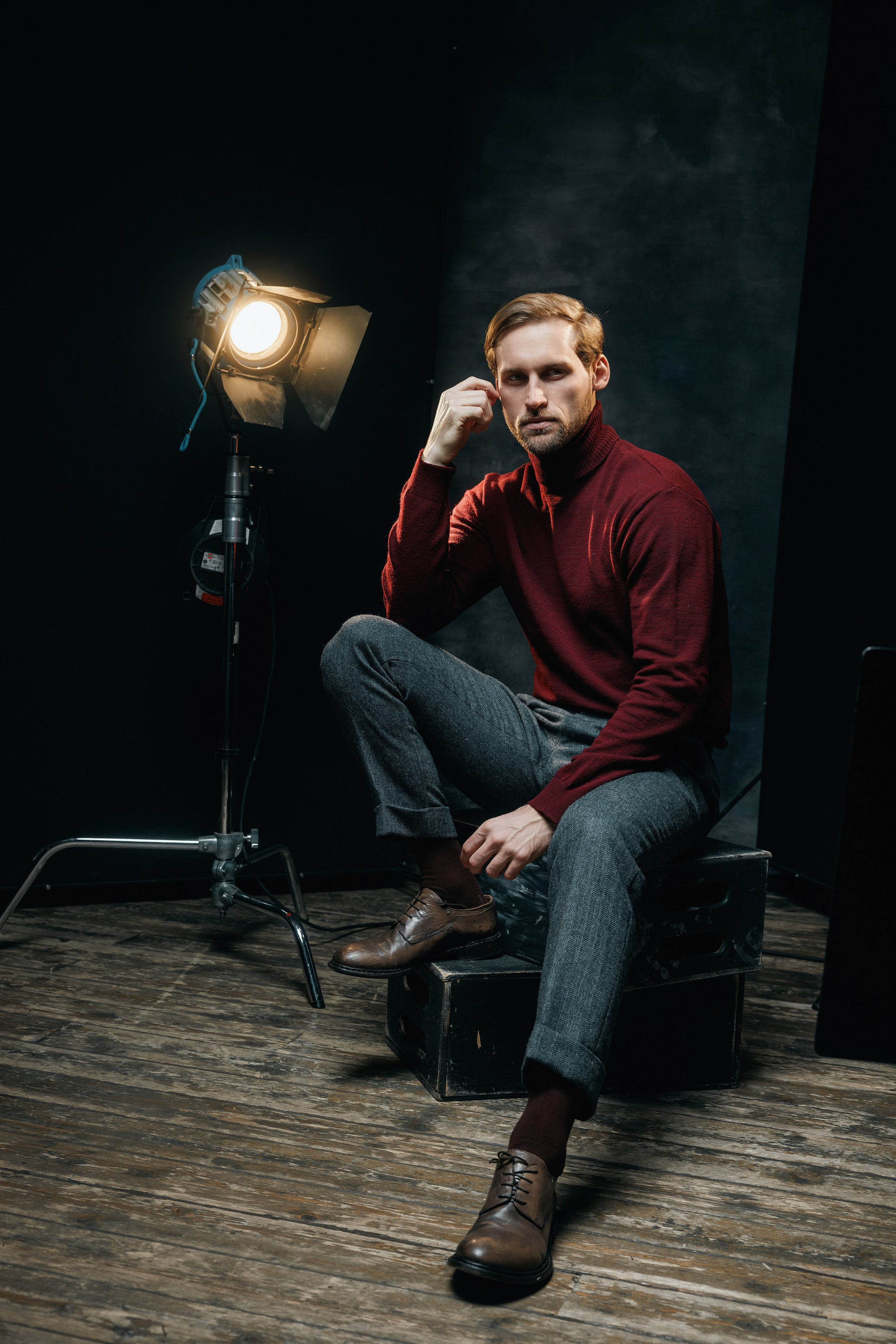 Мужской портрет. Фотограф Виталий Хайлов, Екатеринбург