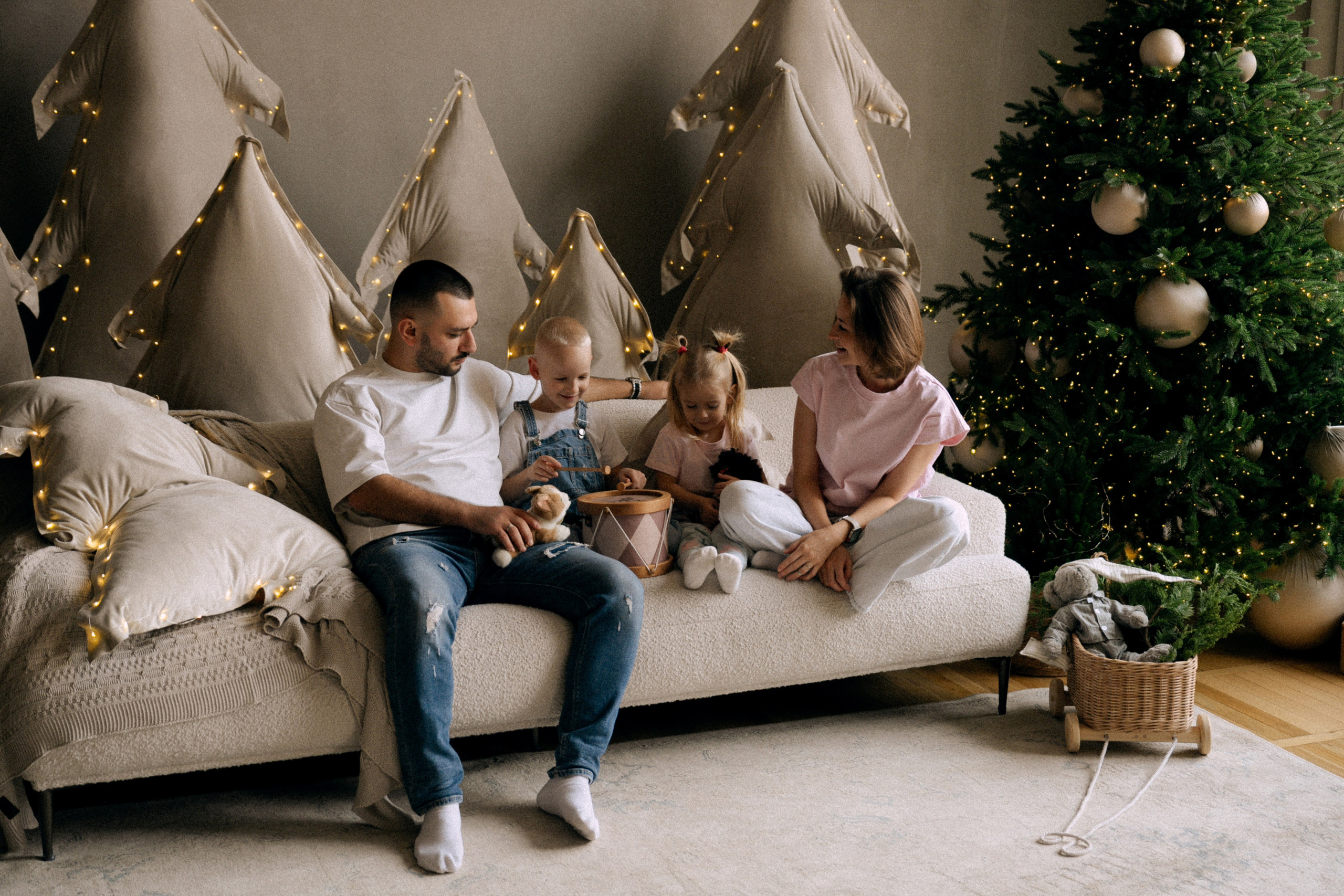 Семейная новогодняя. Фотограф с психологическим образованием