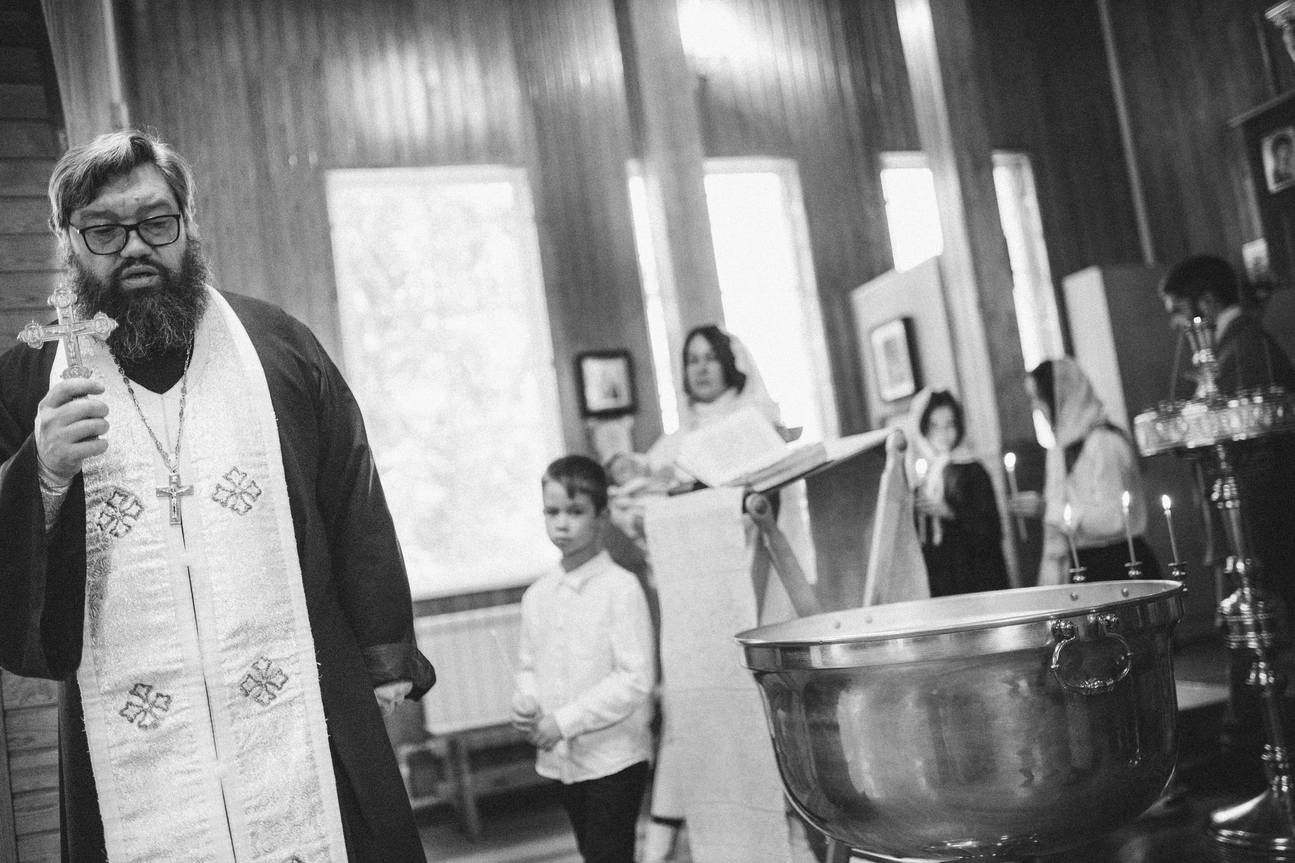Крещение. Семейный и портретный фотограф в Новосибирске Мария Хлебус