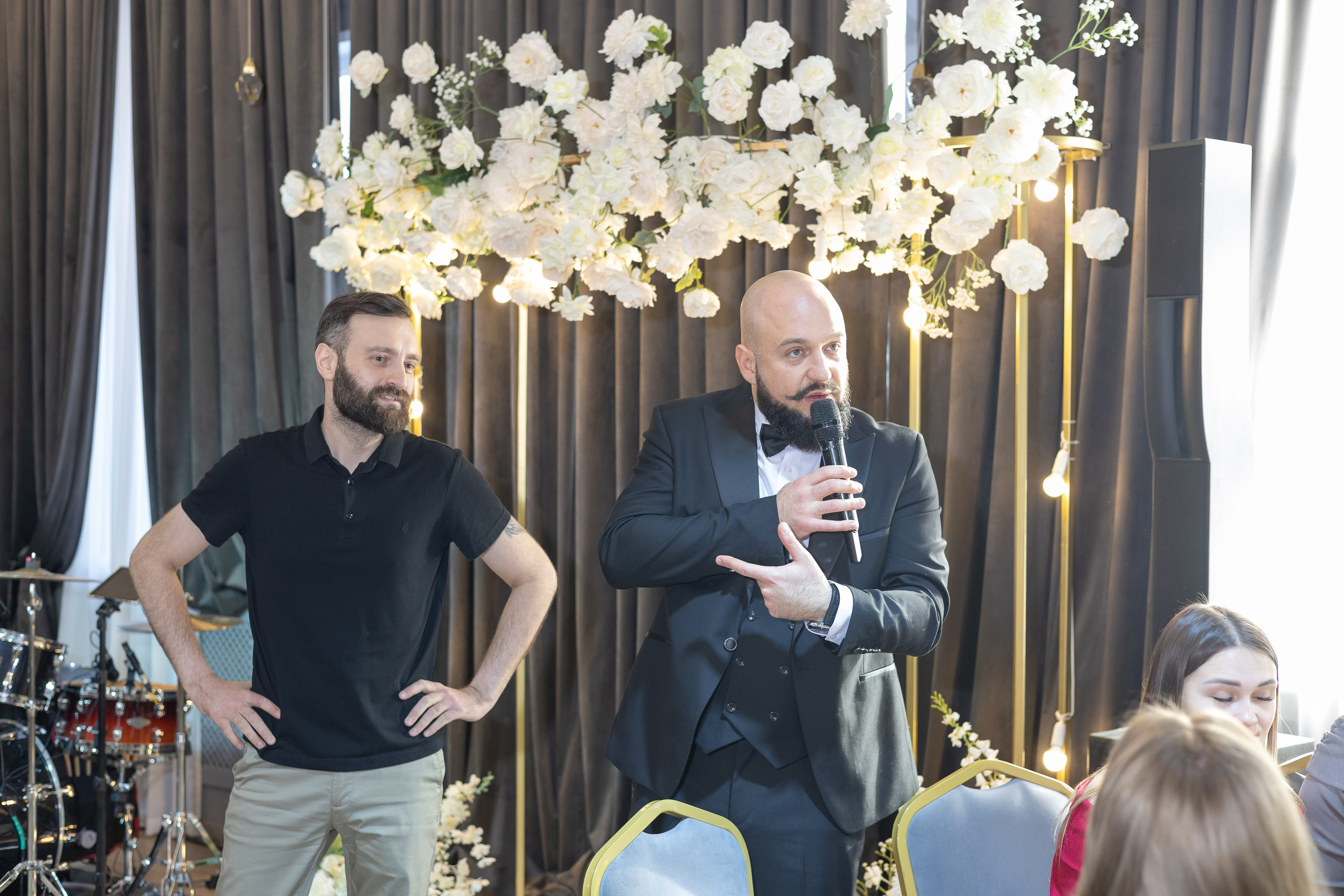 Свадебное чаепитие для молодоженов